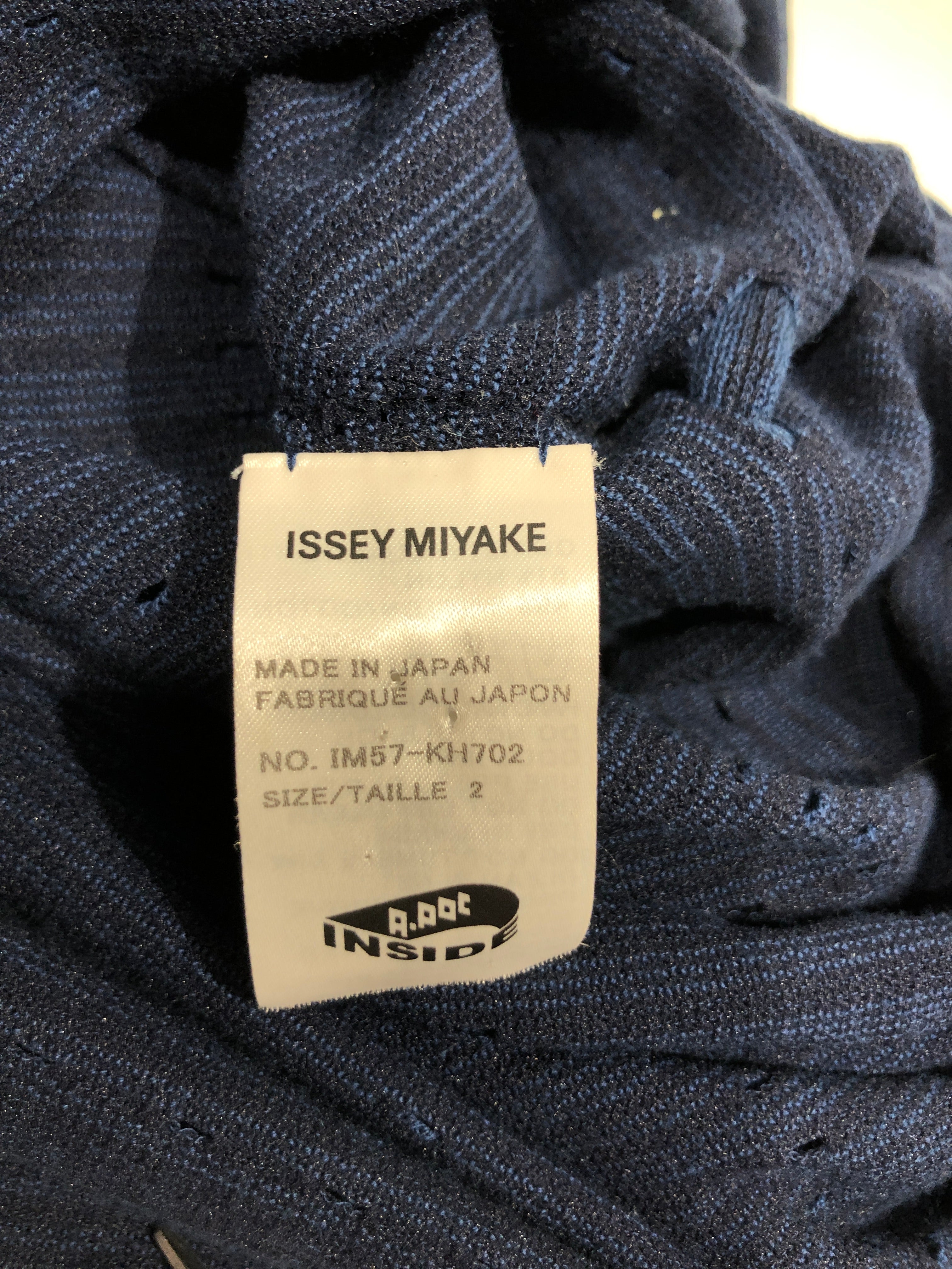 ISSEY MIYAKE/Dress/M/Stripe/IDG/ view 3