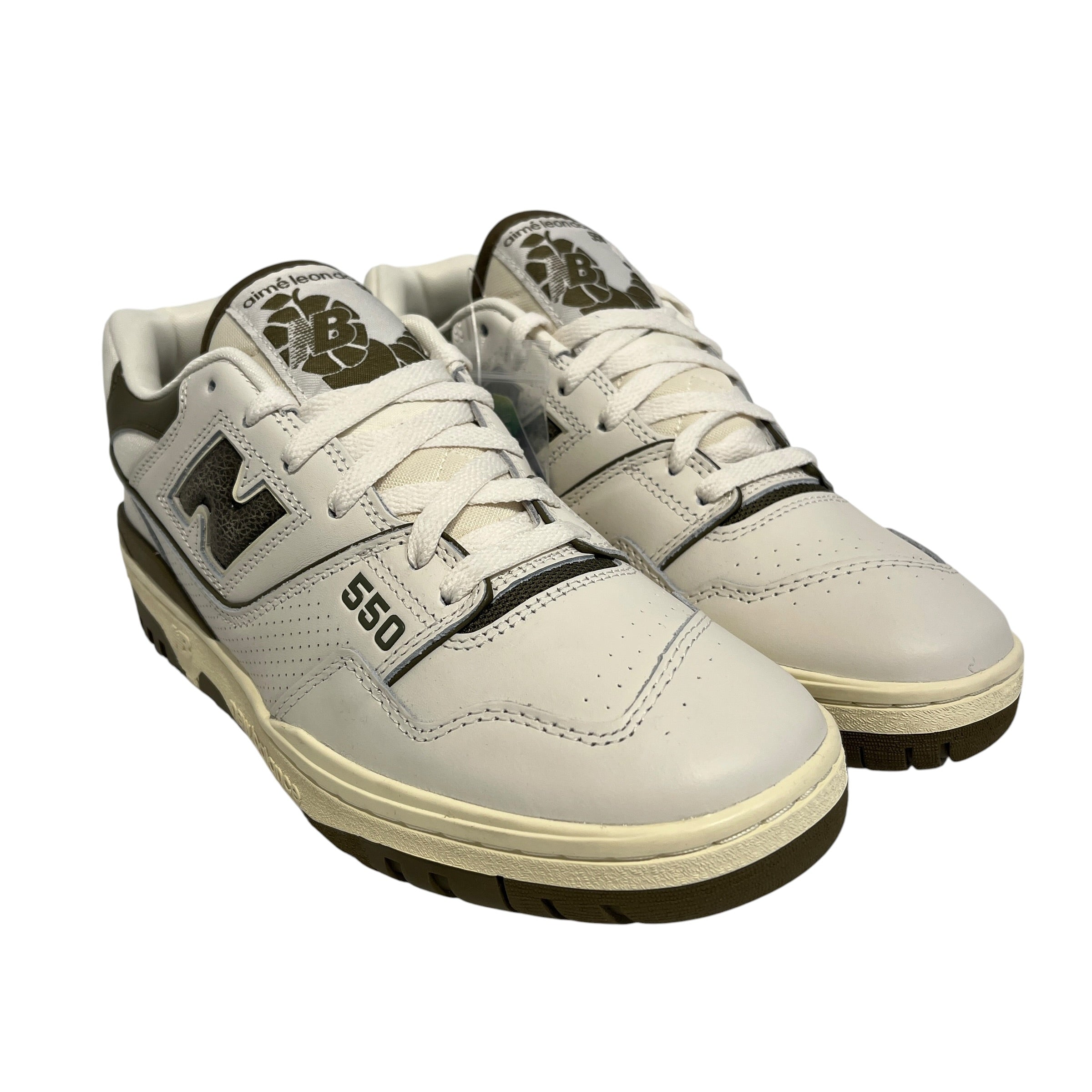 NEW BALANCE/Low-Sneakers/US 9.5/Leather/BRW/ALD 550 view 1
