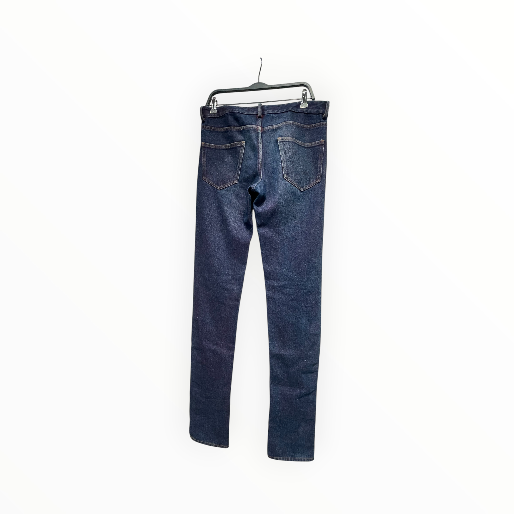 Y/PROJECT/Skinny Pants/M/Denim/IDG/Button Fly/Purple Fade Over Blue Denim view 2