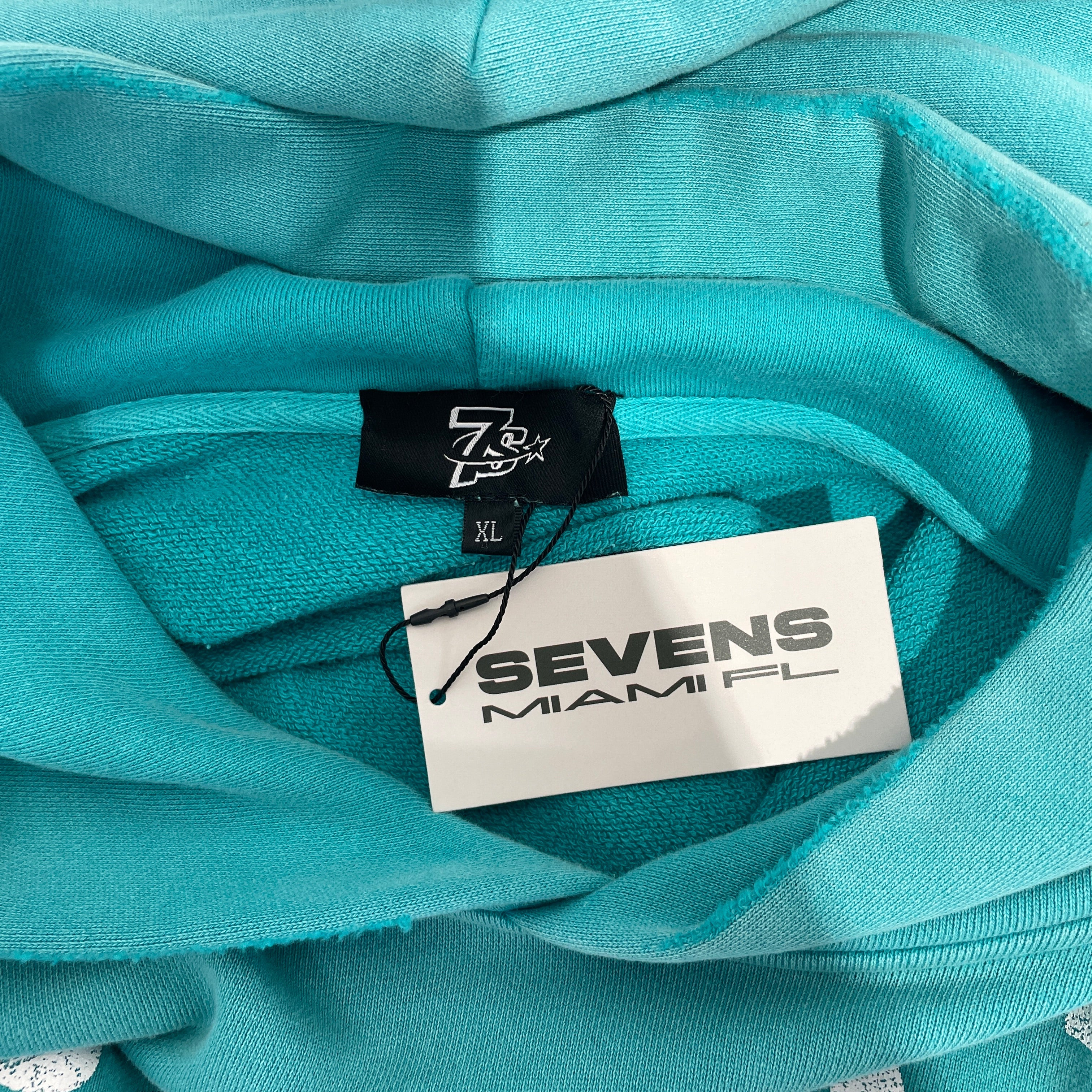 TRIPLE SEVENS/Hoodie/XL/Cotton/GRN/ view 3