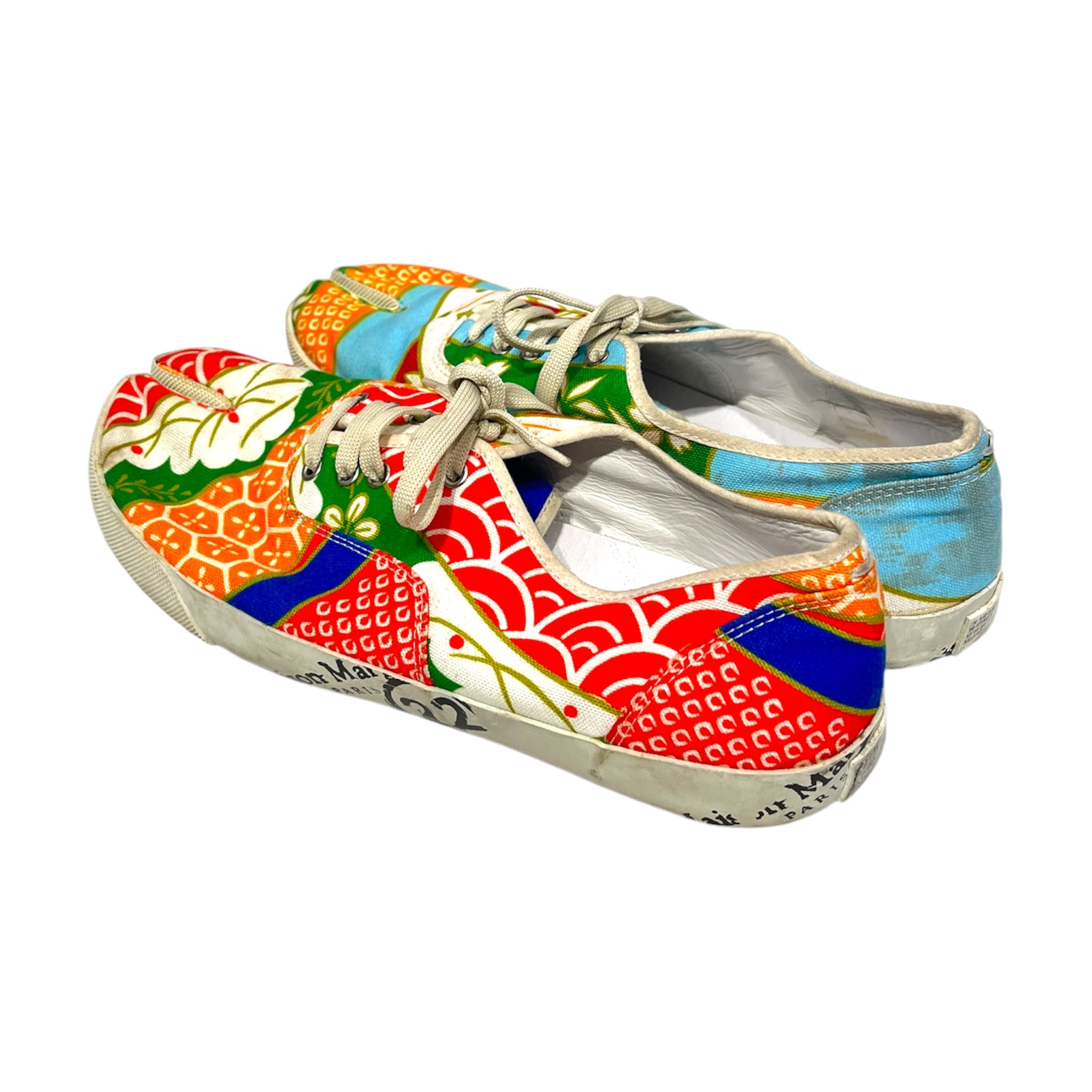 Maison Margiela/Low-Sneakers/US 11/All Over Print/Cotton/MLT/Plain-Toe/TABI view 2