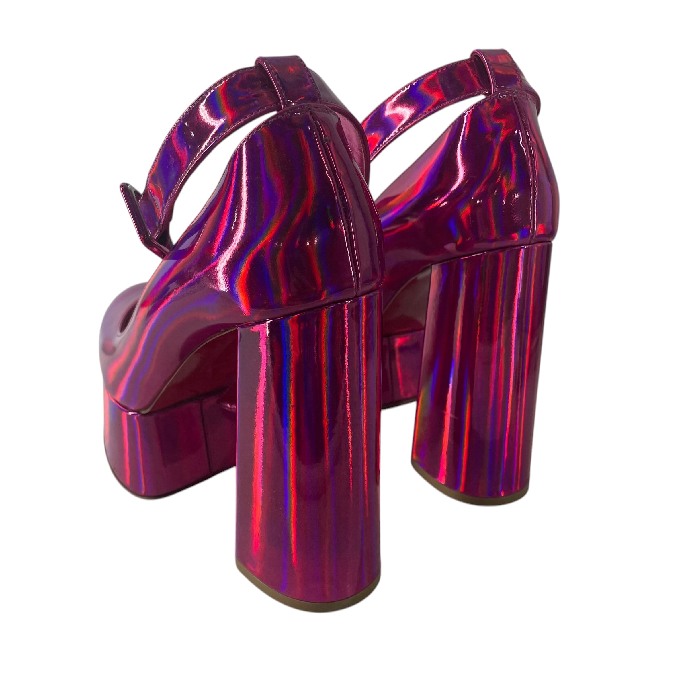 Christian Louboutin/Heels/EU 38/Cotton/PNK/CHRISTIAN LOUBOUTIN PINK HEELS view 2