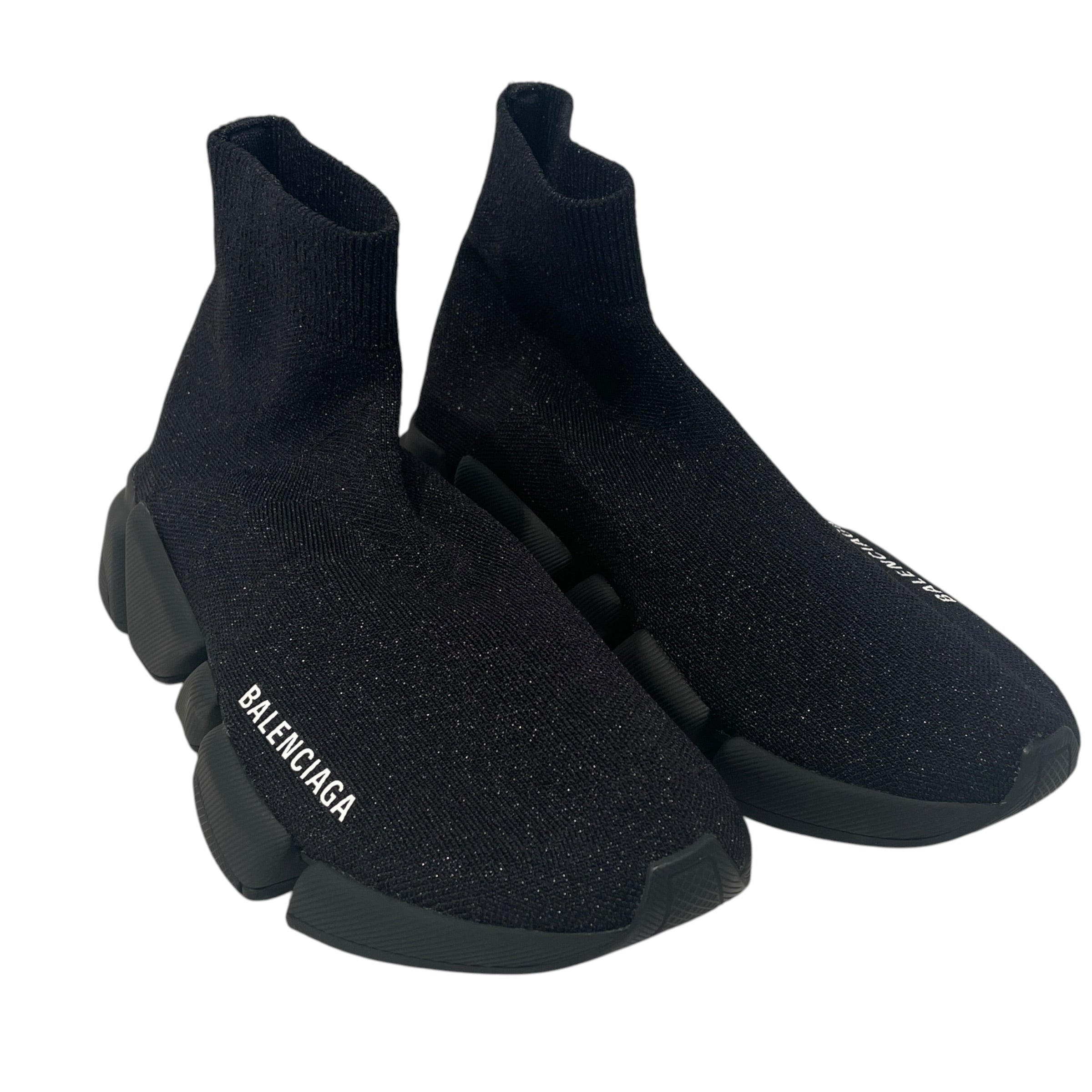 BALENCIAGA/Hi-Sneakers/US 6/BLK/