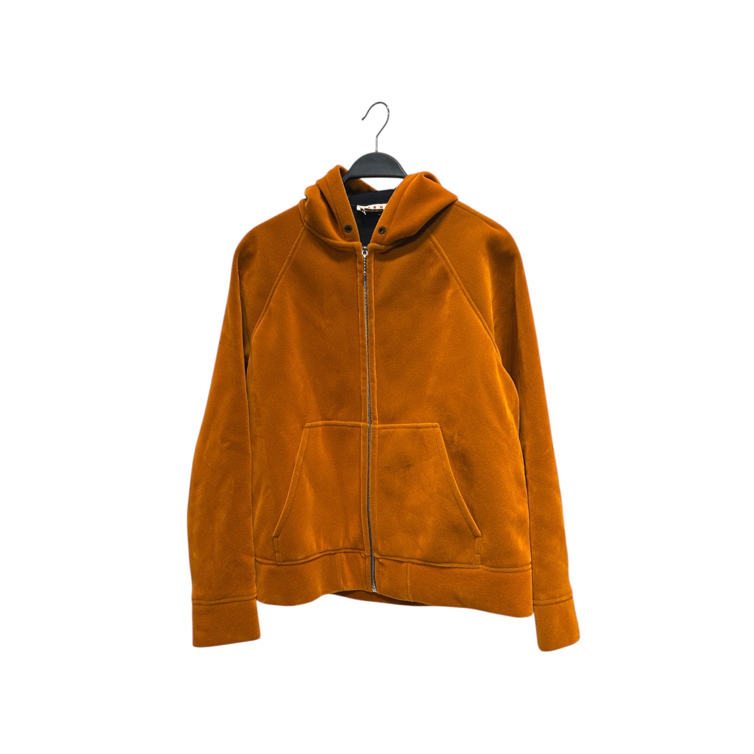 MARNI/Jacket/44/ORN/VELVET HOODED ZIP view 1