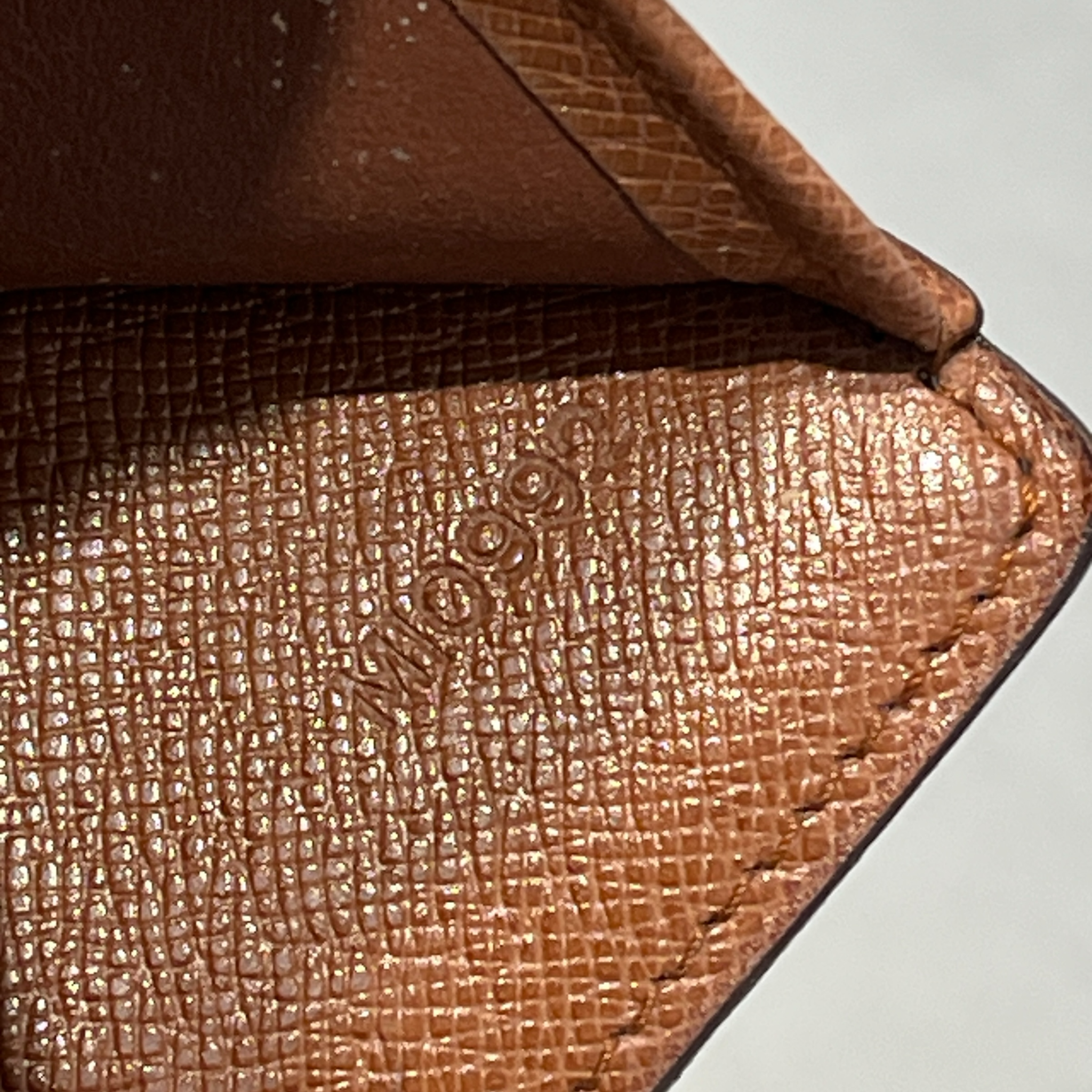 LOUIS VUITTON/Bifold Wallet/Monogram/Leather/BRW/elise wallet view 12