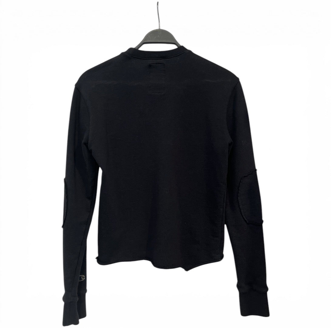 Champion/Rick Owens/Sweater/S/Cotton/BLK/PENTAGRAM CHEST LOGO view 2
