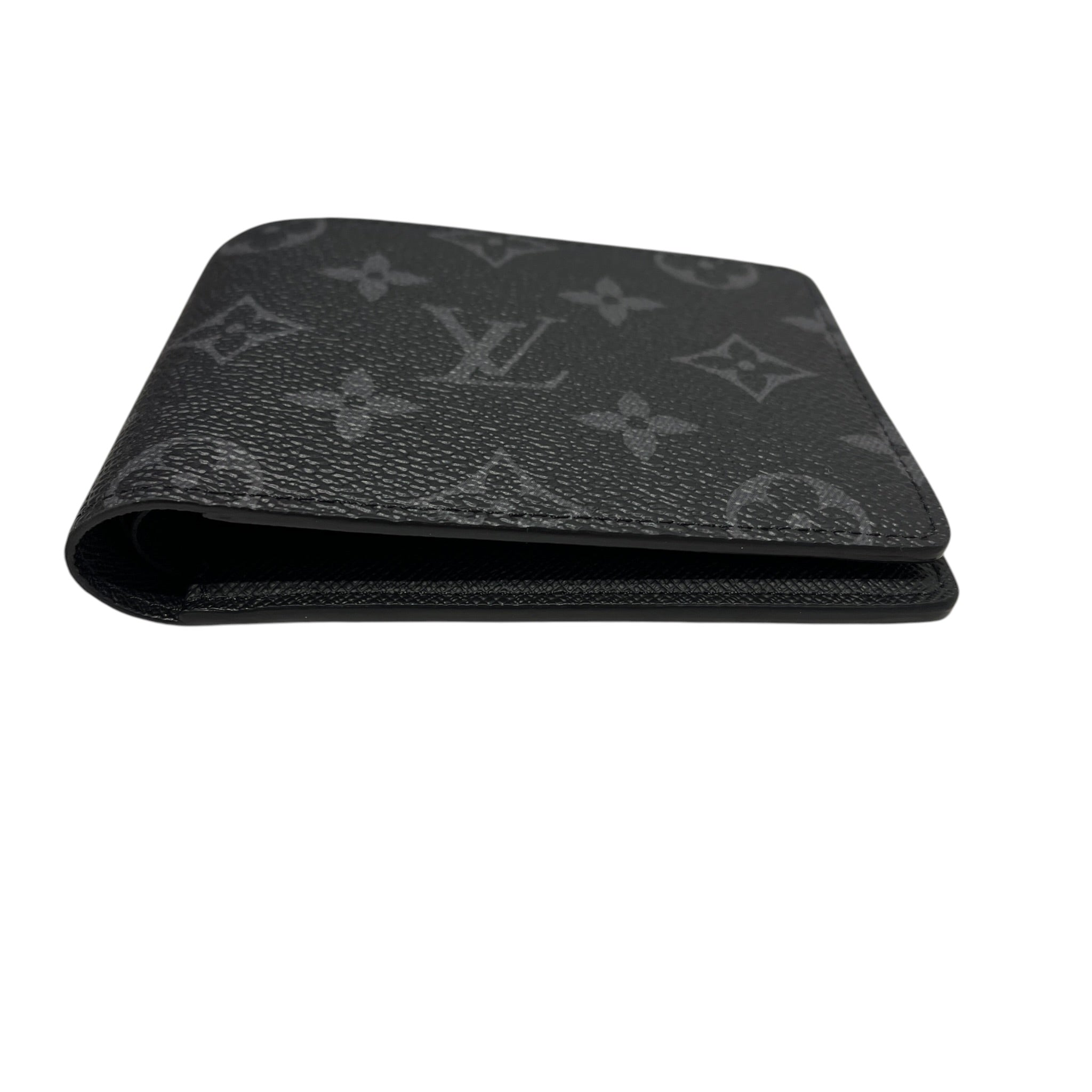 LOUIS VUITTON/Wallet/Leather/BLK/M's/Eclipse slender multiple view 7