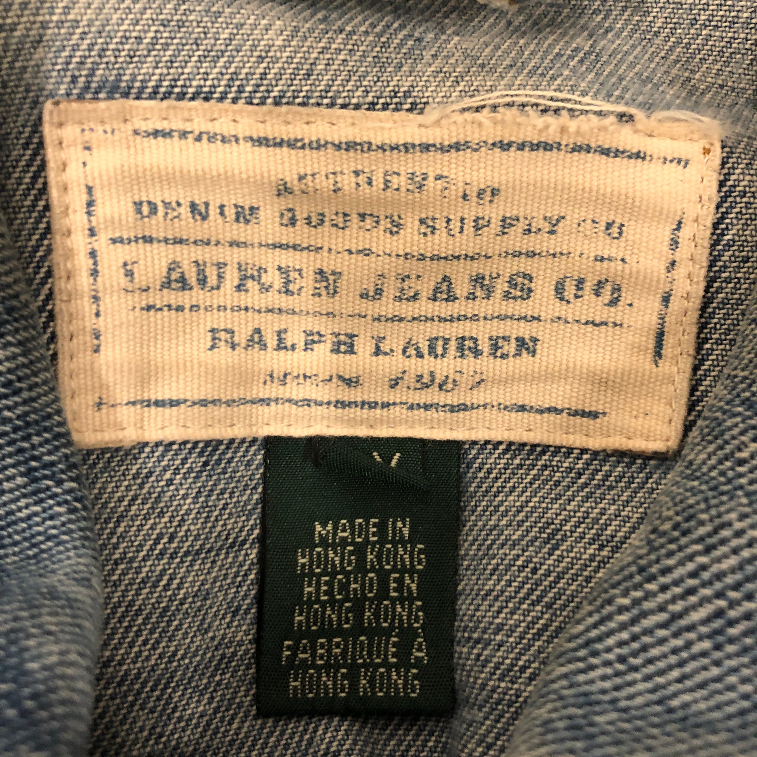 POLO RALPH LAUREN/Denim Jkt/XXXL/Denim/BLU/Fireman Calsp view 4