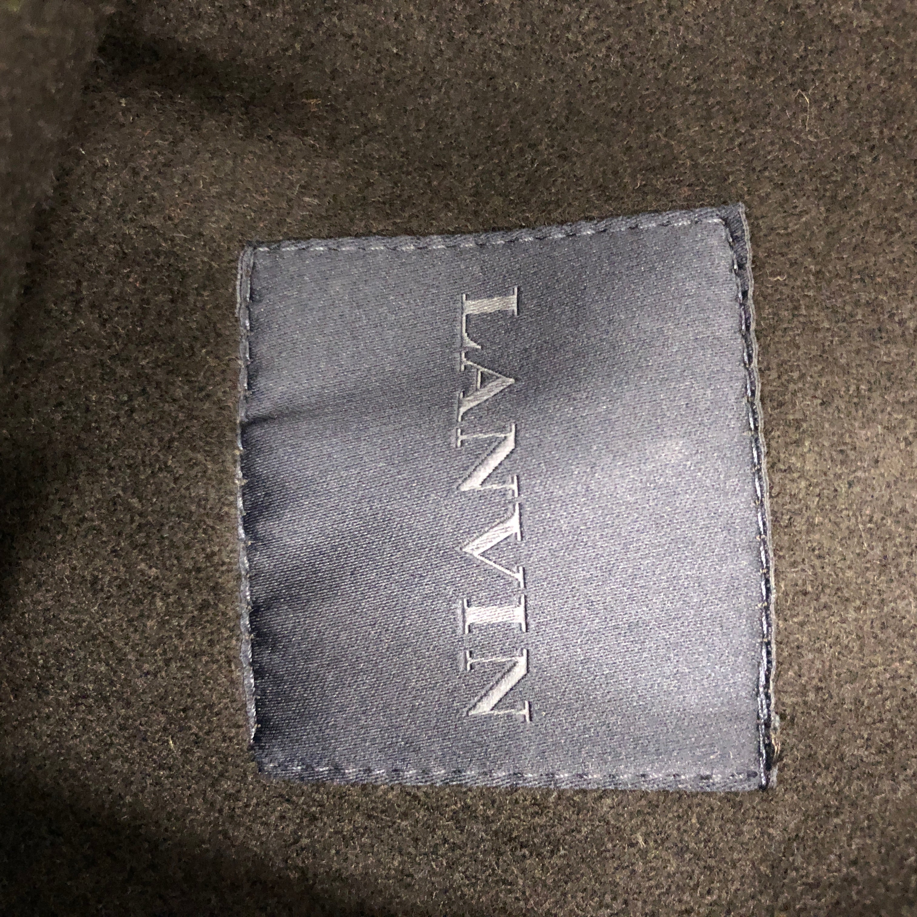 LANVIN/Coat/50/Cotton/BLK/Blazer view 3