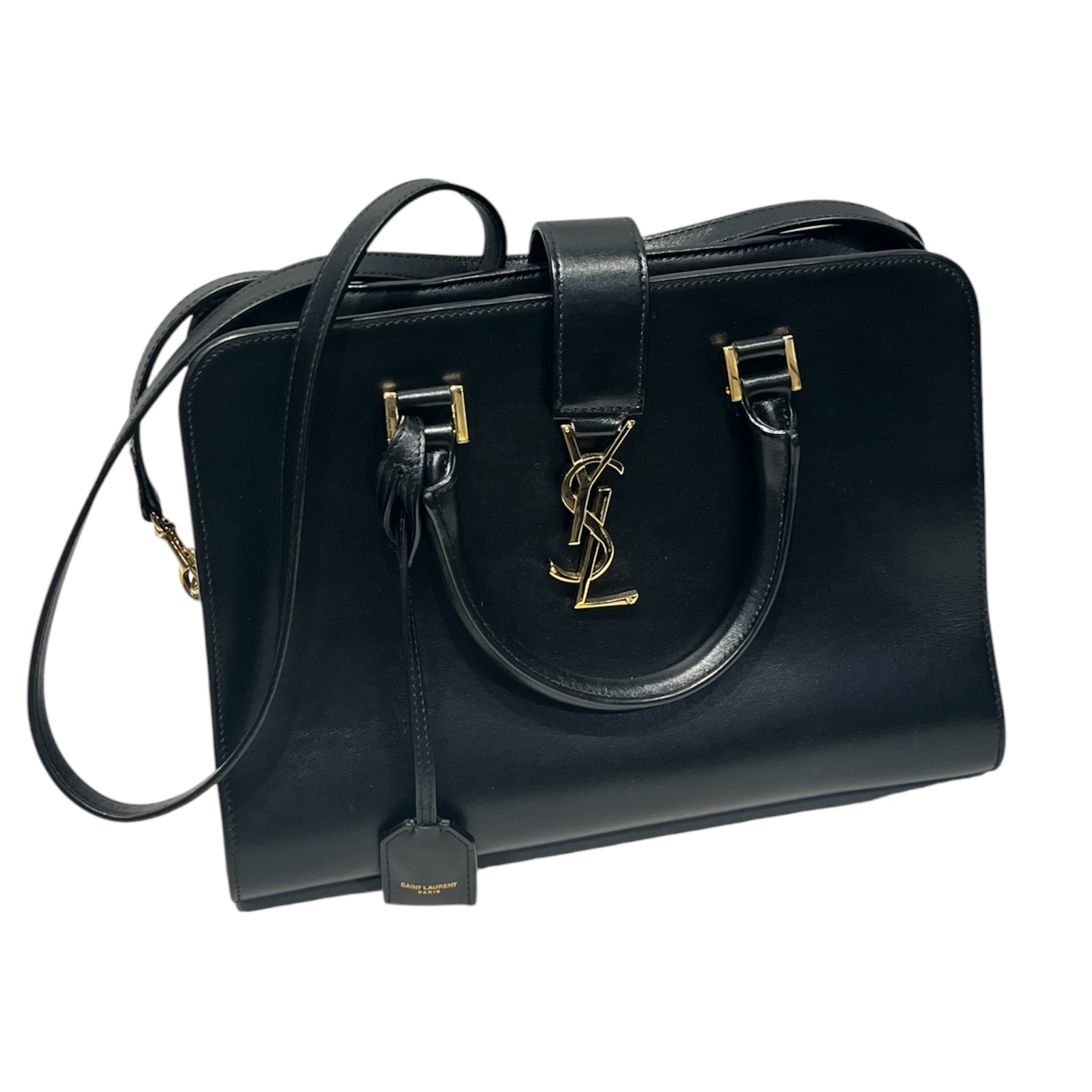 YVES SAINT LAURENT/Cross Body Bag/Leather/BLK/GAB 56885OVO520 BLK/GOLD view 1
