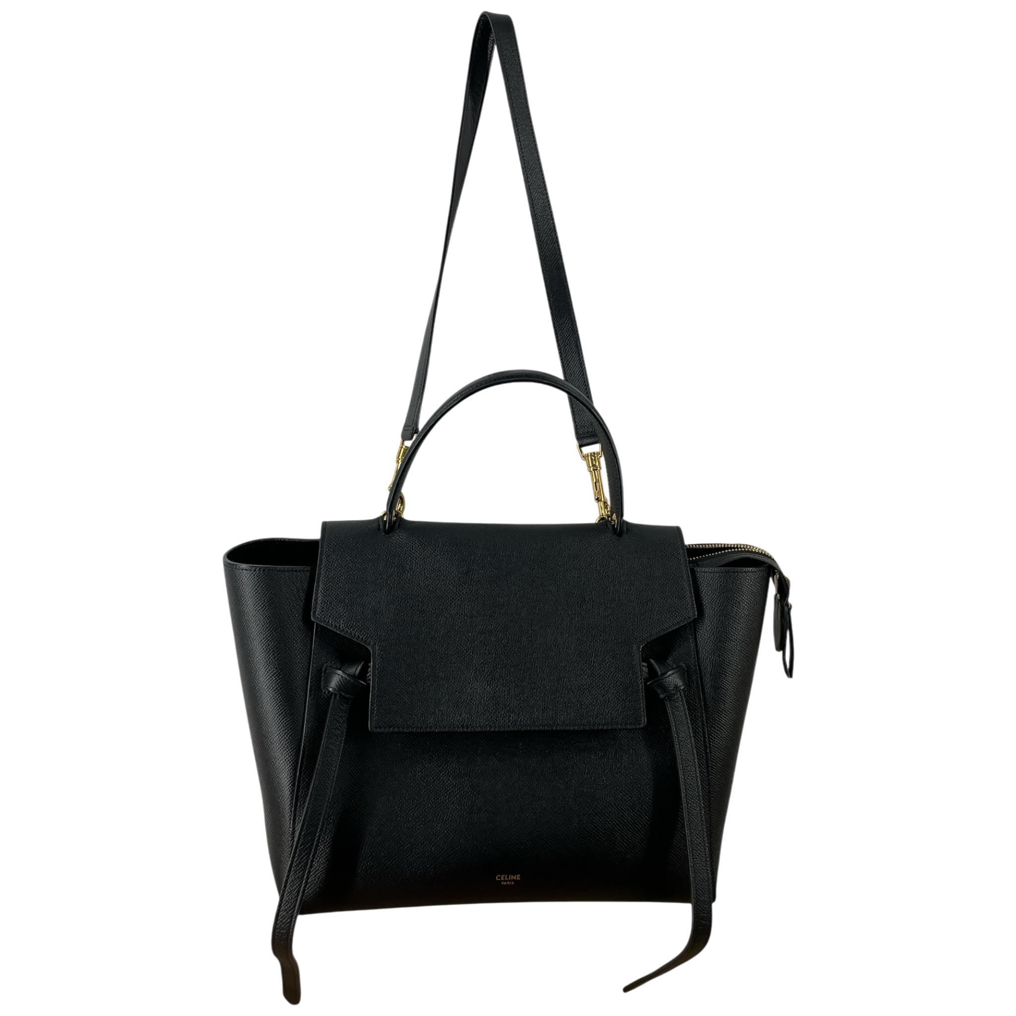 CELINE/Bag/Leather/BLK/CELINE BELT BAG view 1