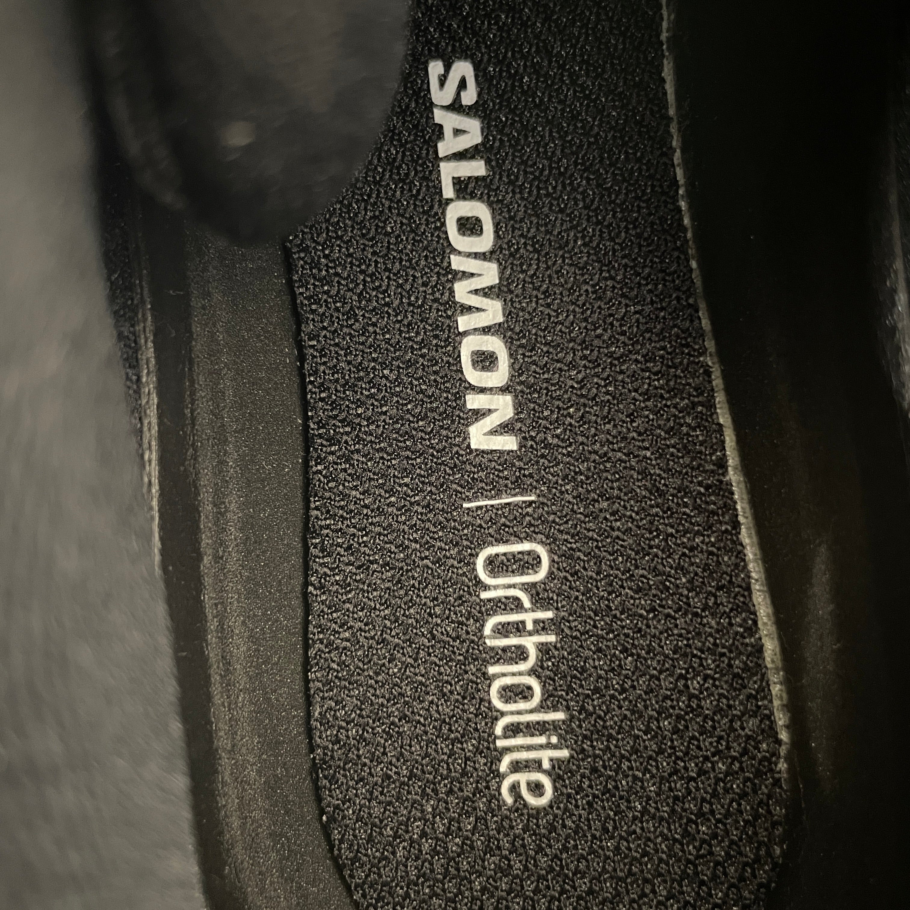salomon/Low-Sneakers/US 8.5/BLK/U-Tip/ view 3