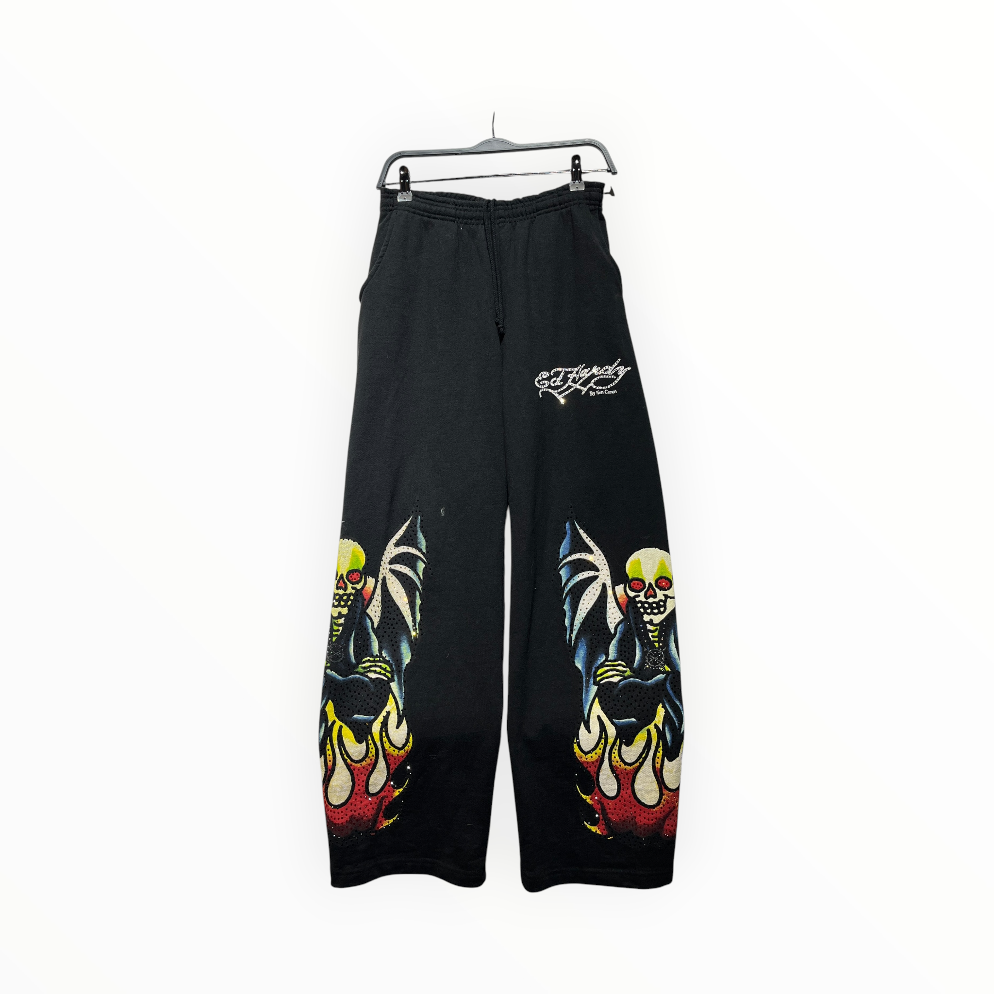 Ed Hardy/Pants/S/Cotton/BLK/Graphic/KEN CARSON COMPLEXCON view 1