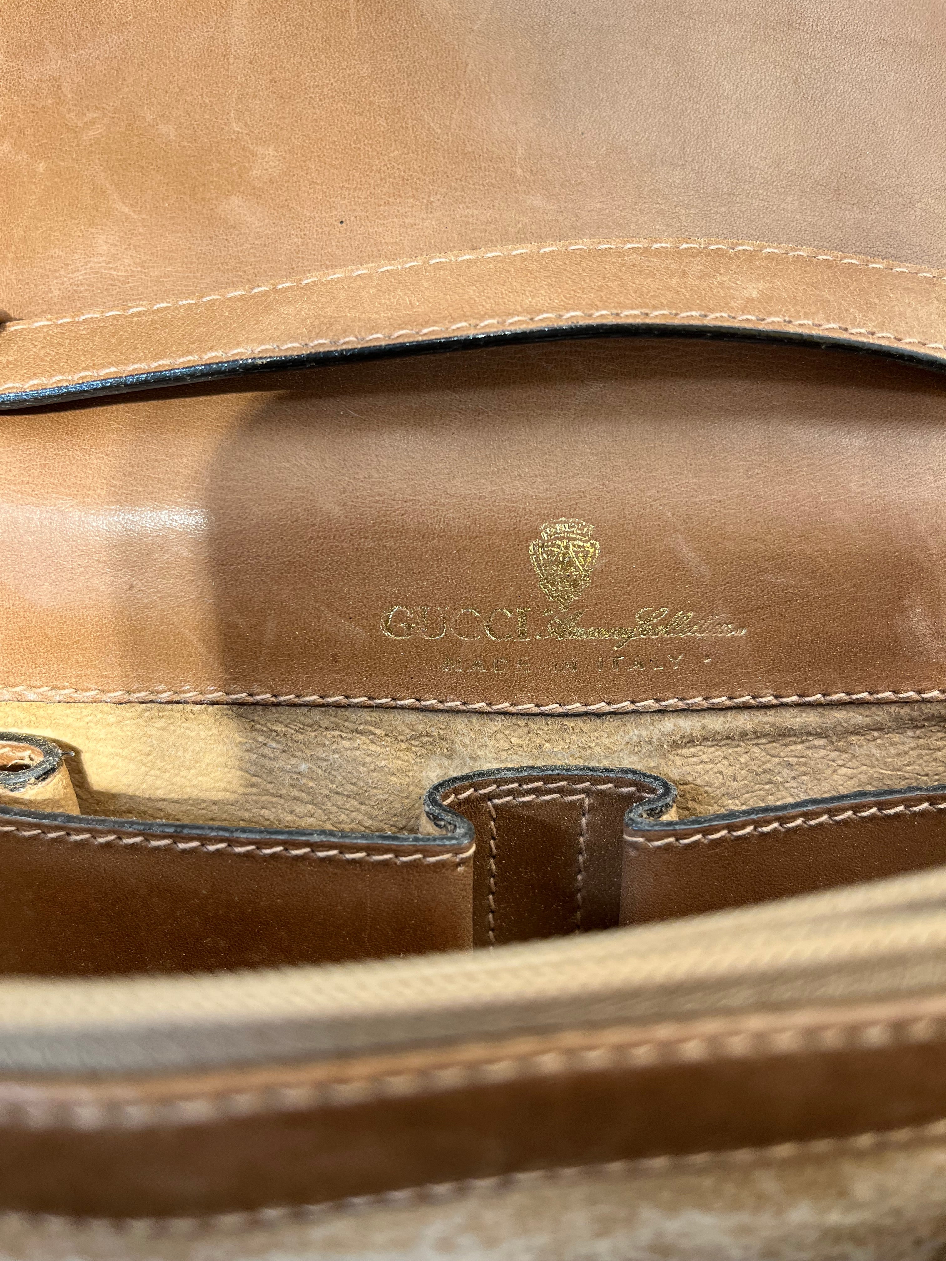 GUCCI/Cross Body Bag/Leather/CML/SHERRY LINE VINTAGE view 6