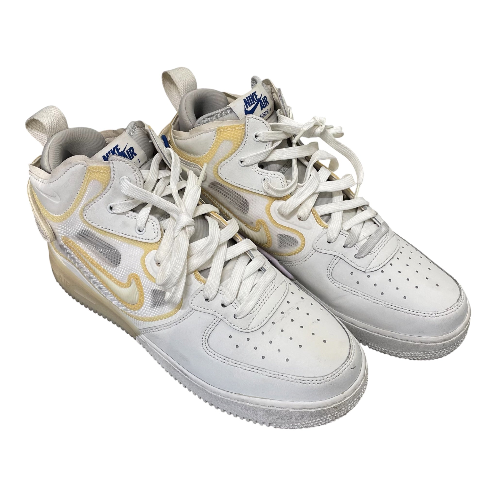 NIKE/Low-Sneakers/US 10/WHT/AIR FORCE 1 REACT SUMMIT WHITE view 1