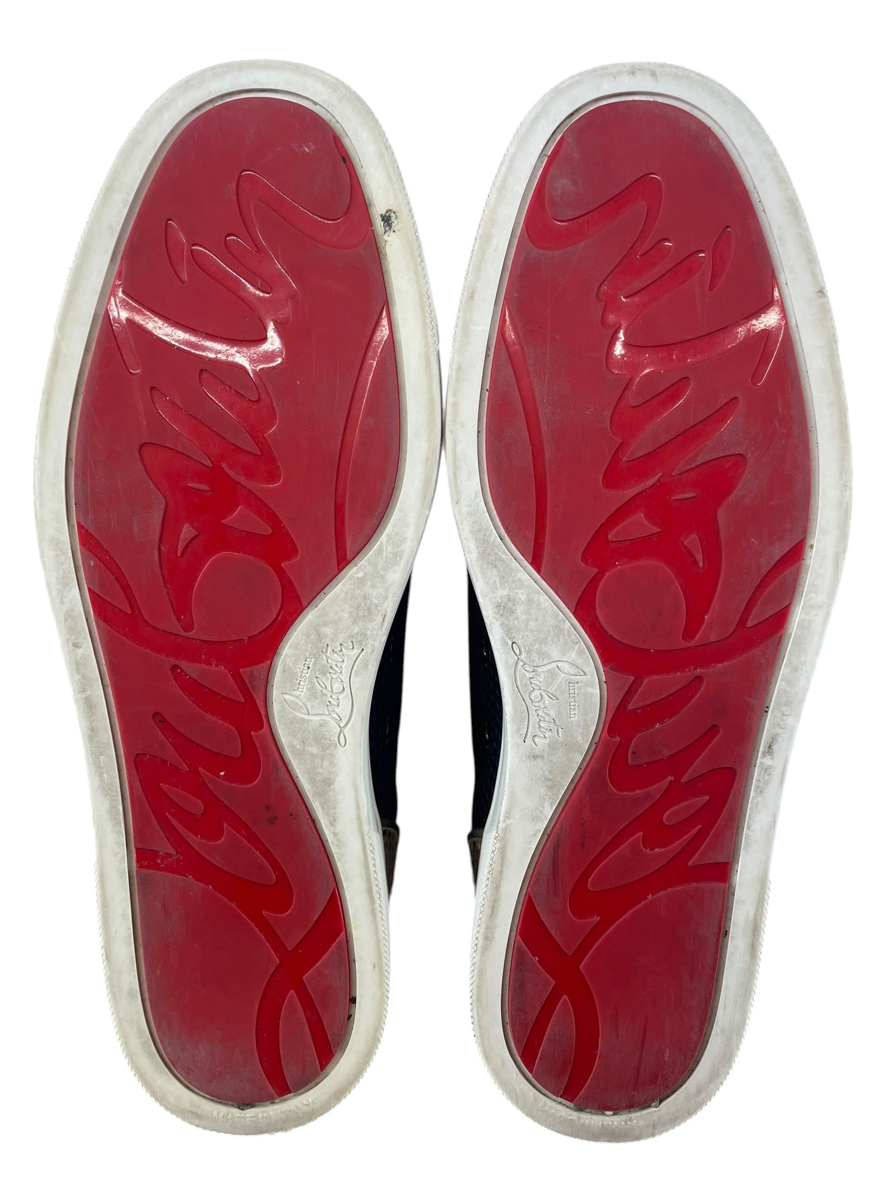 Christian Louboutin/Low-Sneakers/EU 42/NVY/NAVY CRYSTAL SNEAKERS LOW view 5