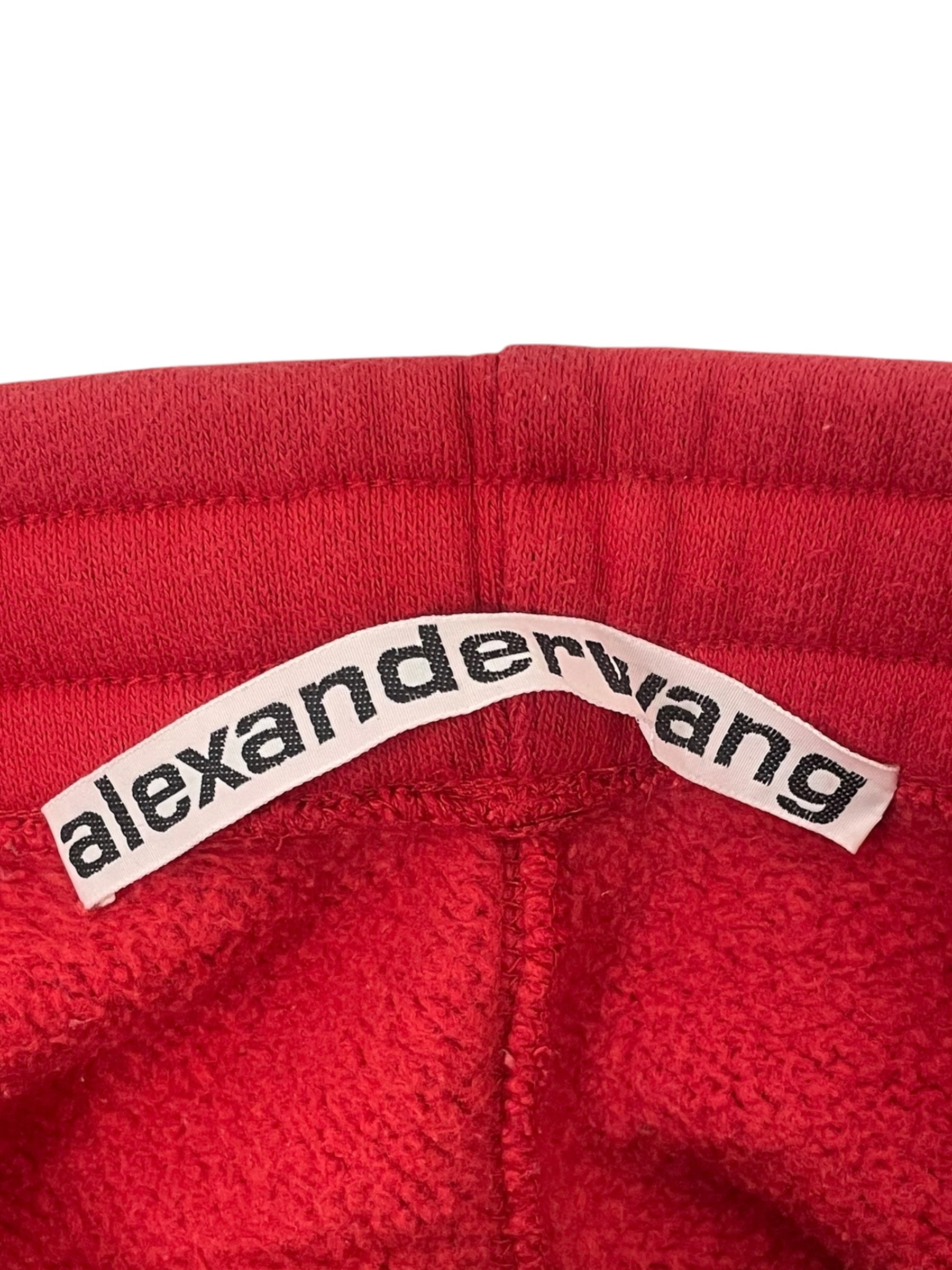 Alexander Wang/Shorts/M/Cotton/RED/ view 3