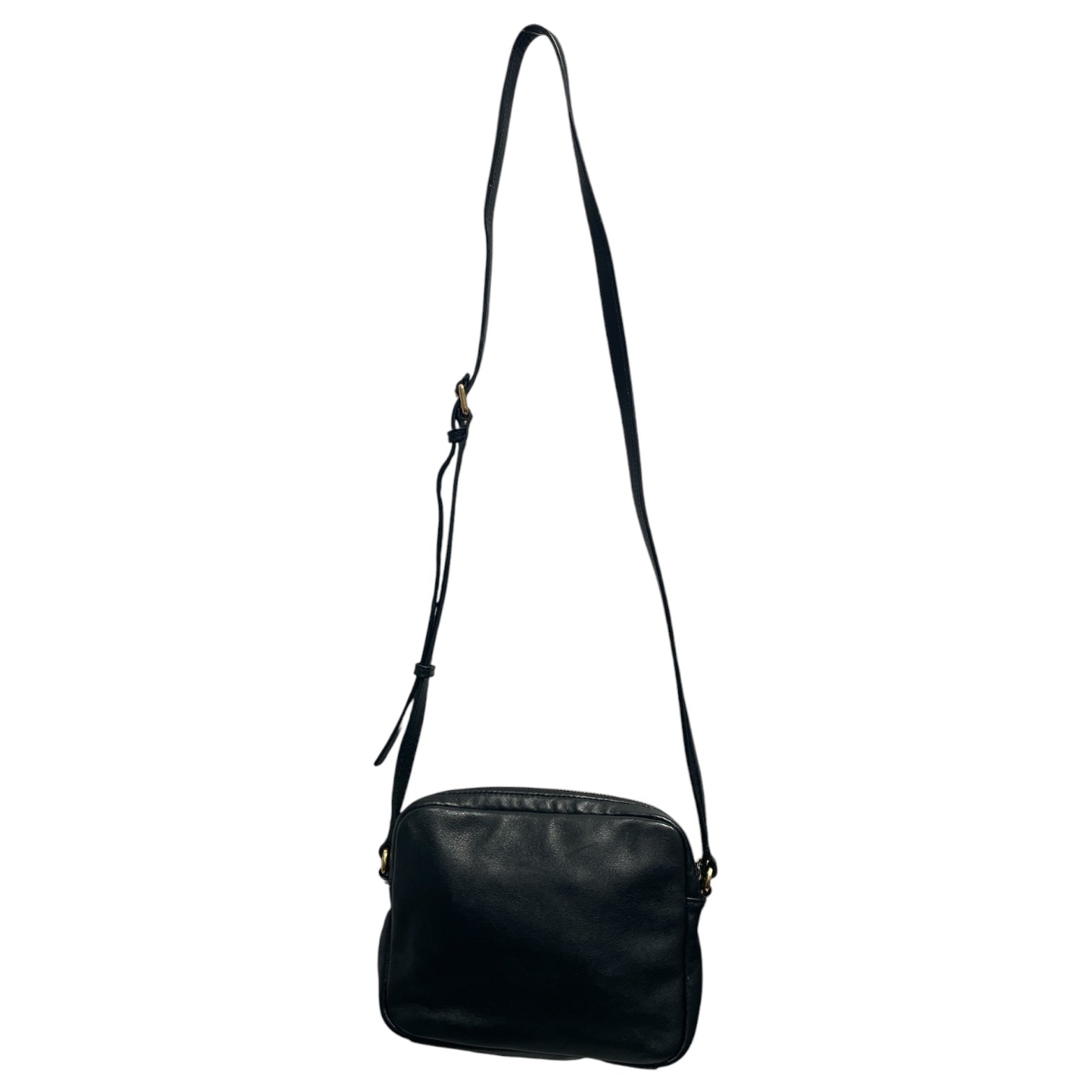 MARC BY MARC JACOBS/Cross Body Bag/Leather/BLK/Gold Plate Crossbody view 2
