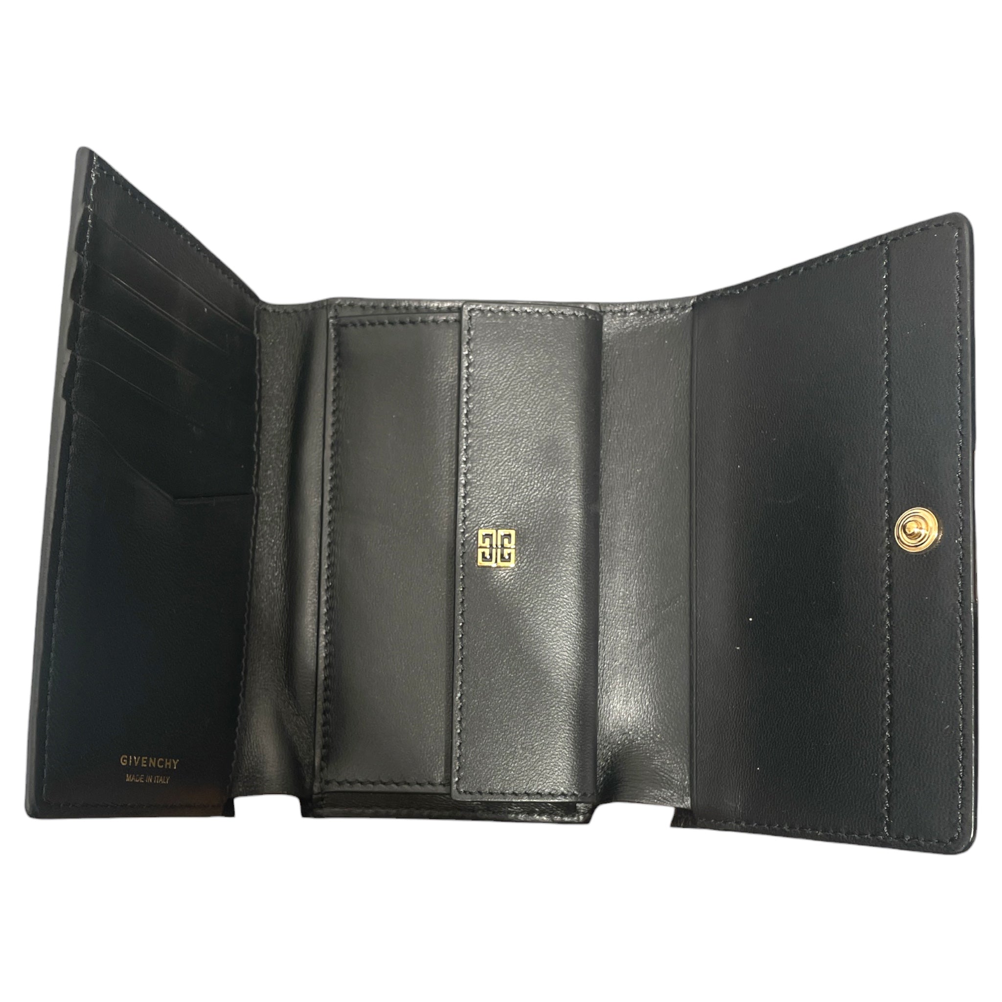 GIVENCHY/Trifold Wallet/Leather/BLK/L's/Givenchy Logo Wallet view 3