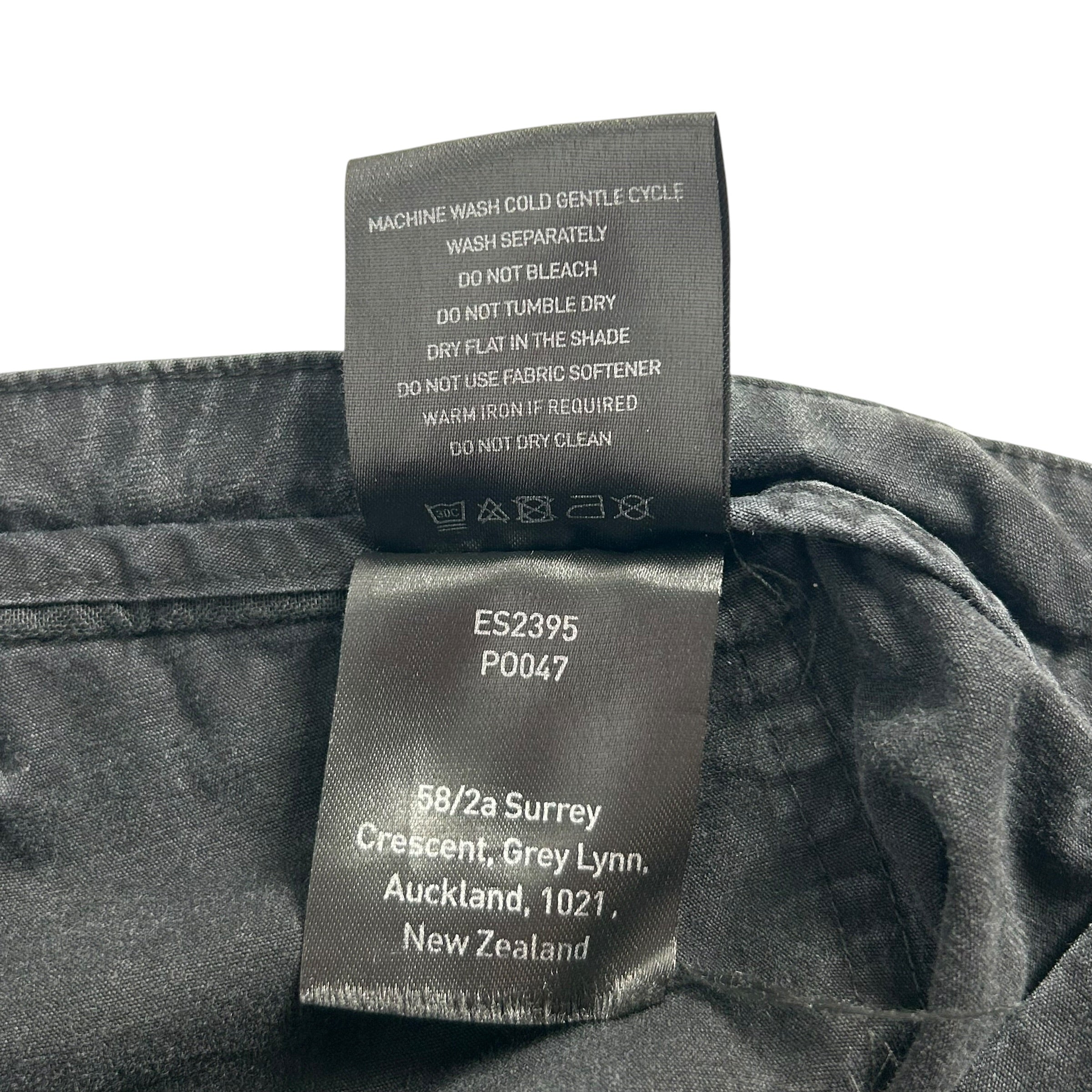 entire studios/Straight Pants/XL/Cotton/BLK/DRAWSTING CARGO view 4