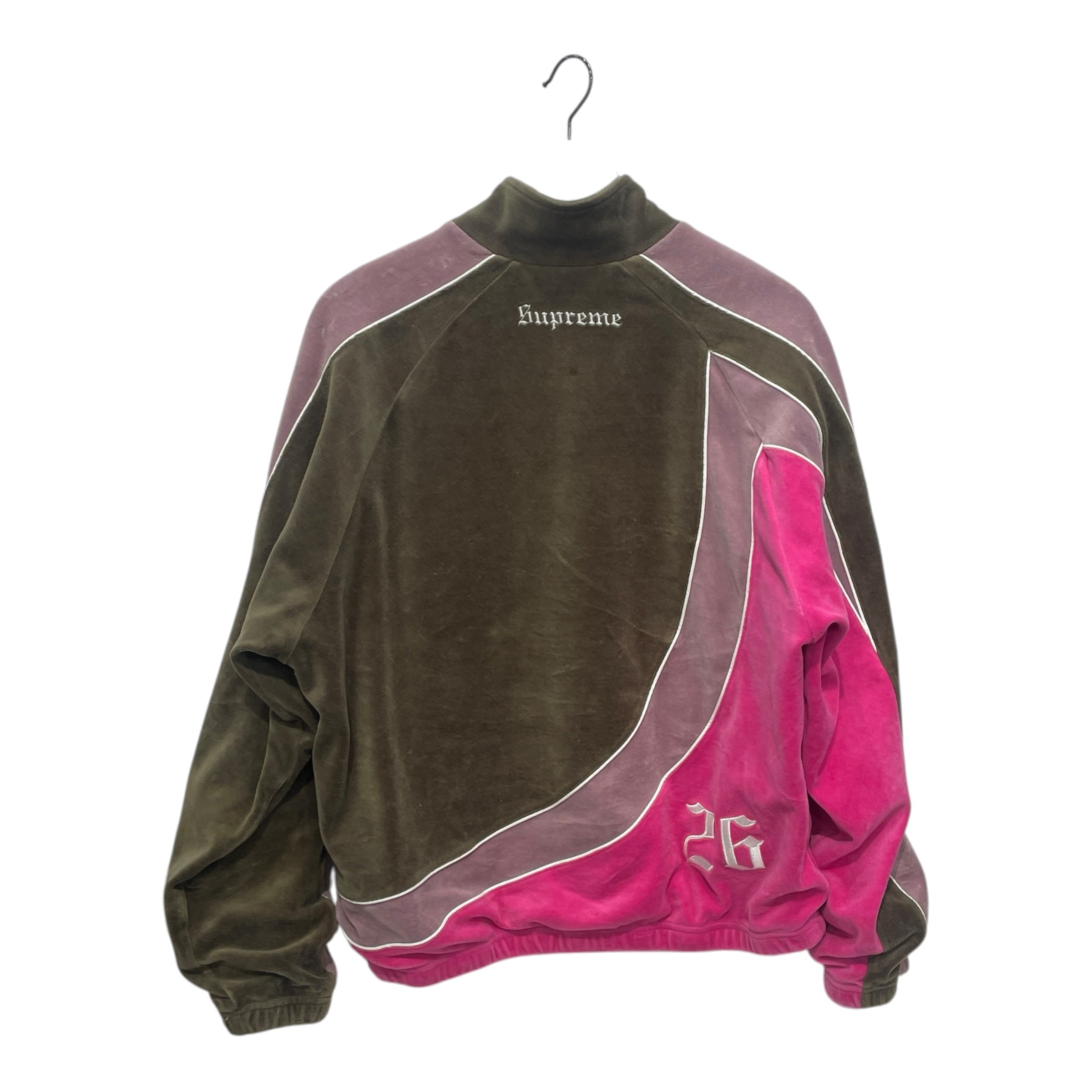 Supreme/Jacket/M/Suede/GRN/SUPREME ON CHEST view 2