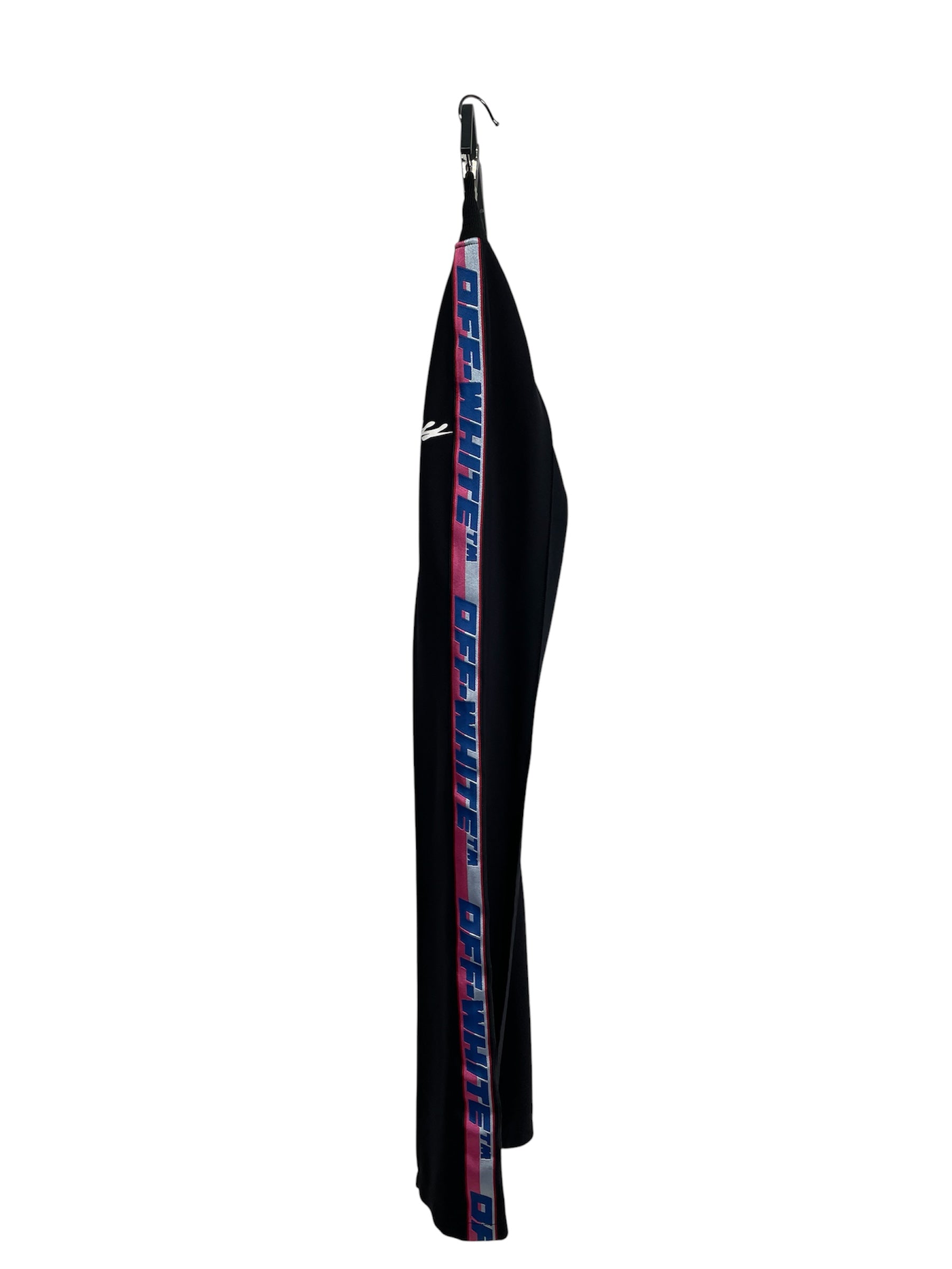 OFF-WHITE/Bootcut Pants/XXS/Polyester/BLK/PINK/BLUE STRIPE TRACK PANT view 4