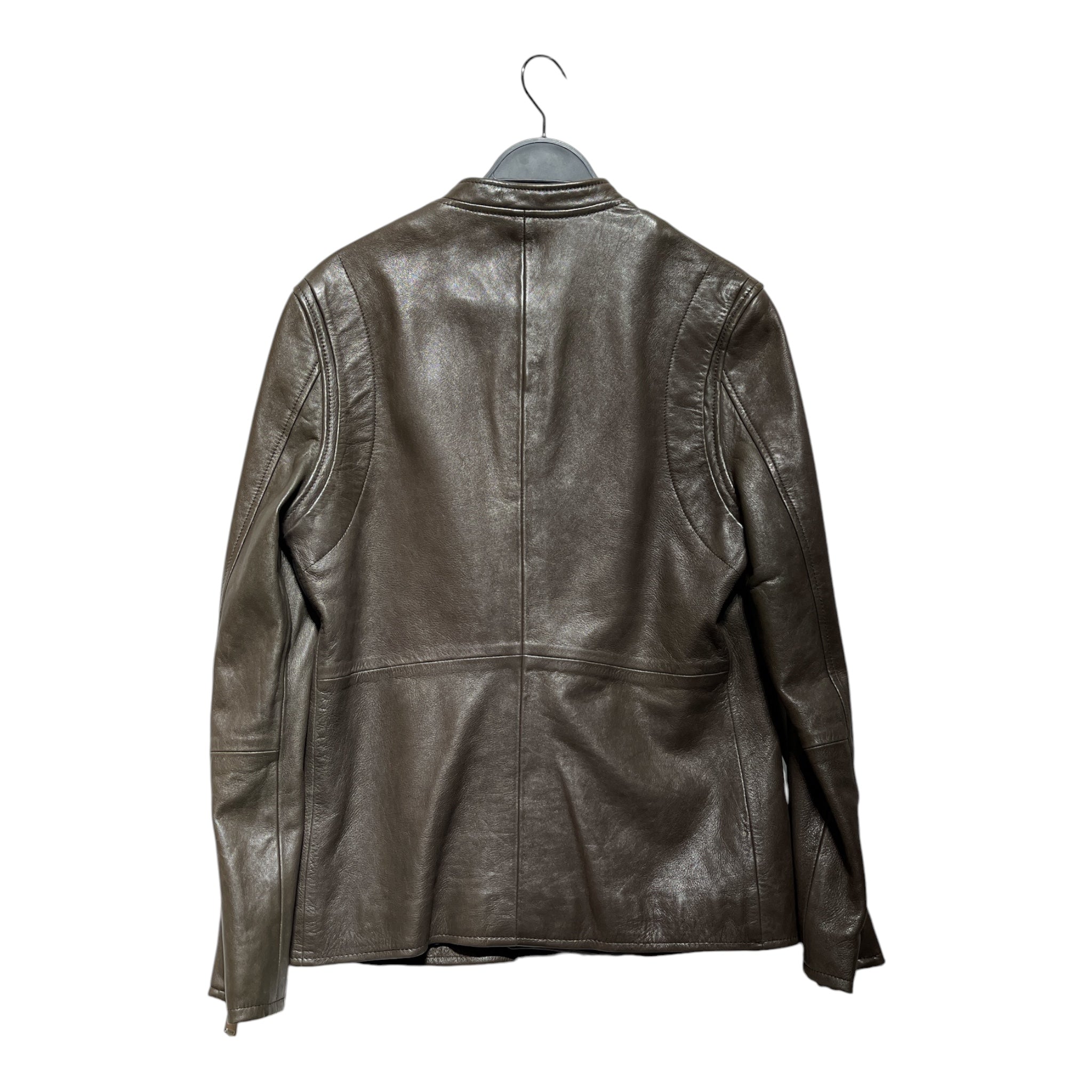 SHIPLEY&HALMOS/Leather Jkt/Leather/BLK/ view 2