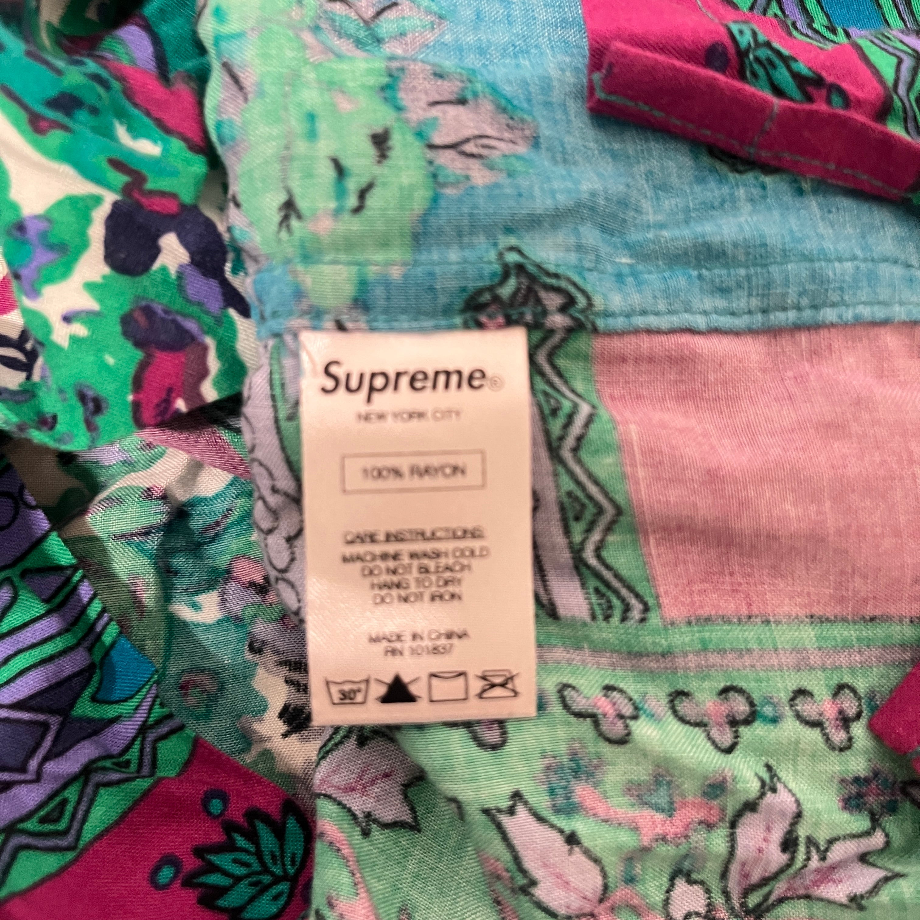 Supreme/LS Shirt/M/Rayon/MLT/All Over Print/PAISLEY RAYON SHIRT view 4