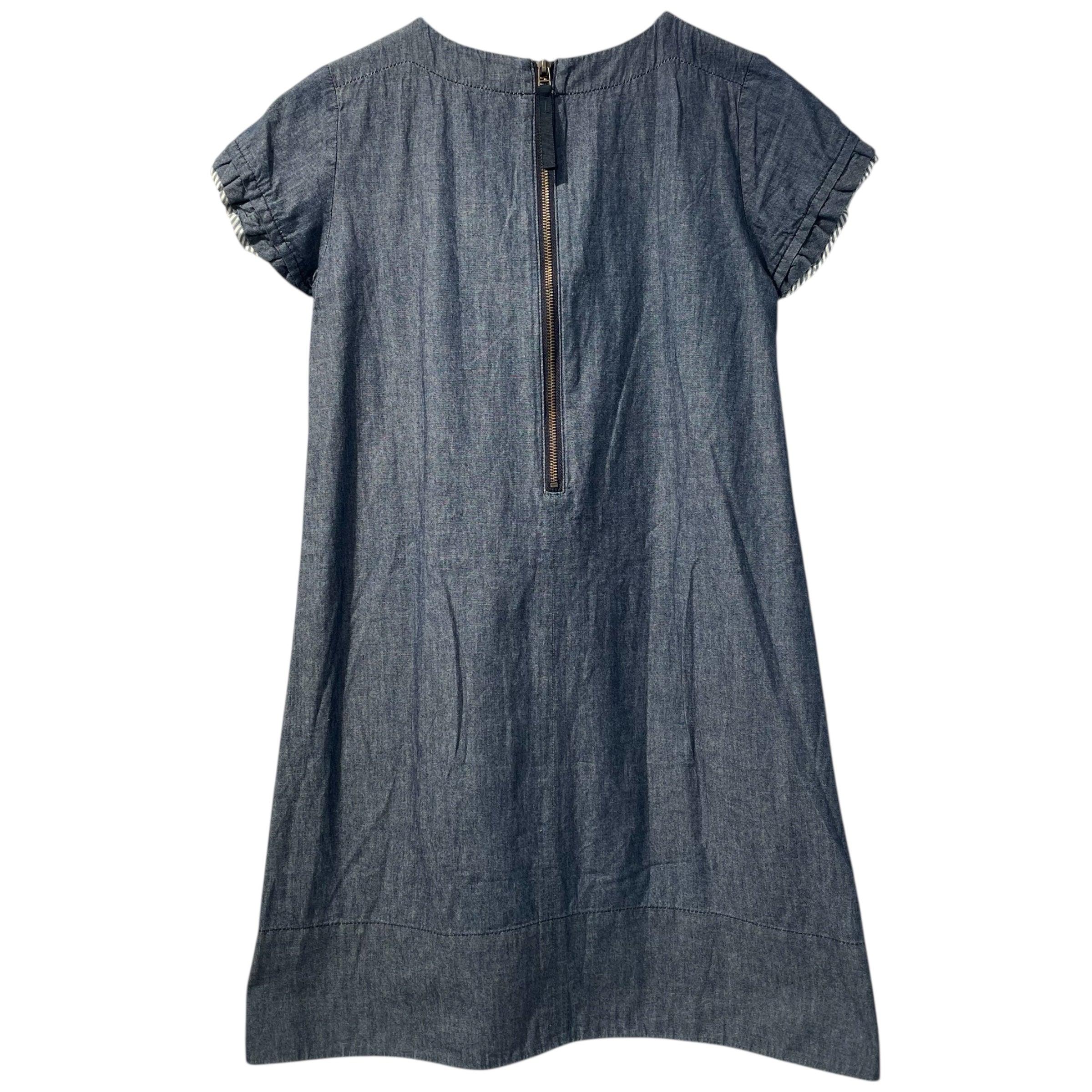 BURBERRY BLUE LABEL/Dress/38/Indigo/Cotton/ view 2