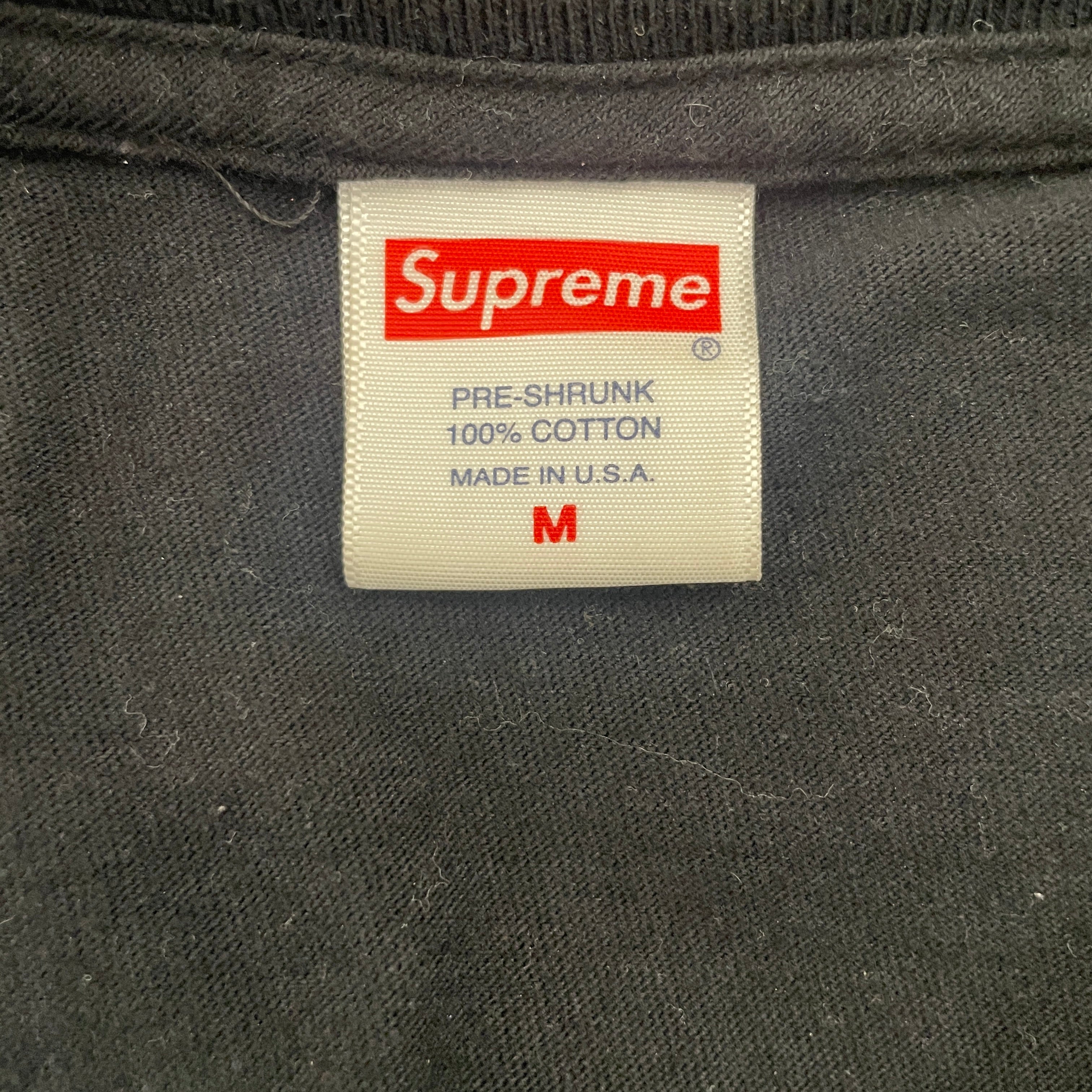 Supreme/T-Shirt/M/Cotton/BLK/RICK RUBIN view 3