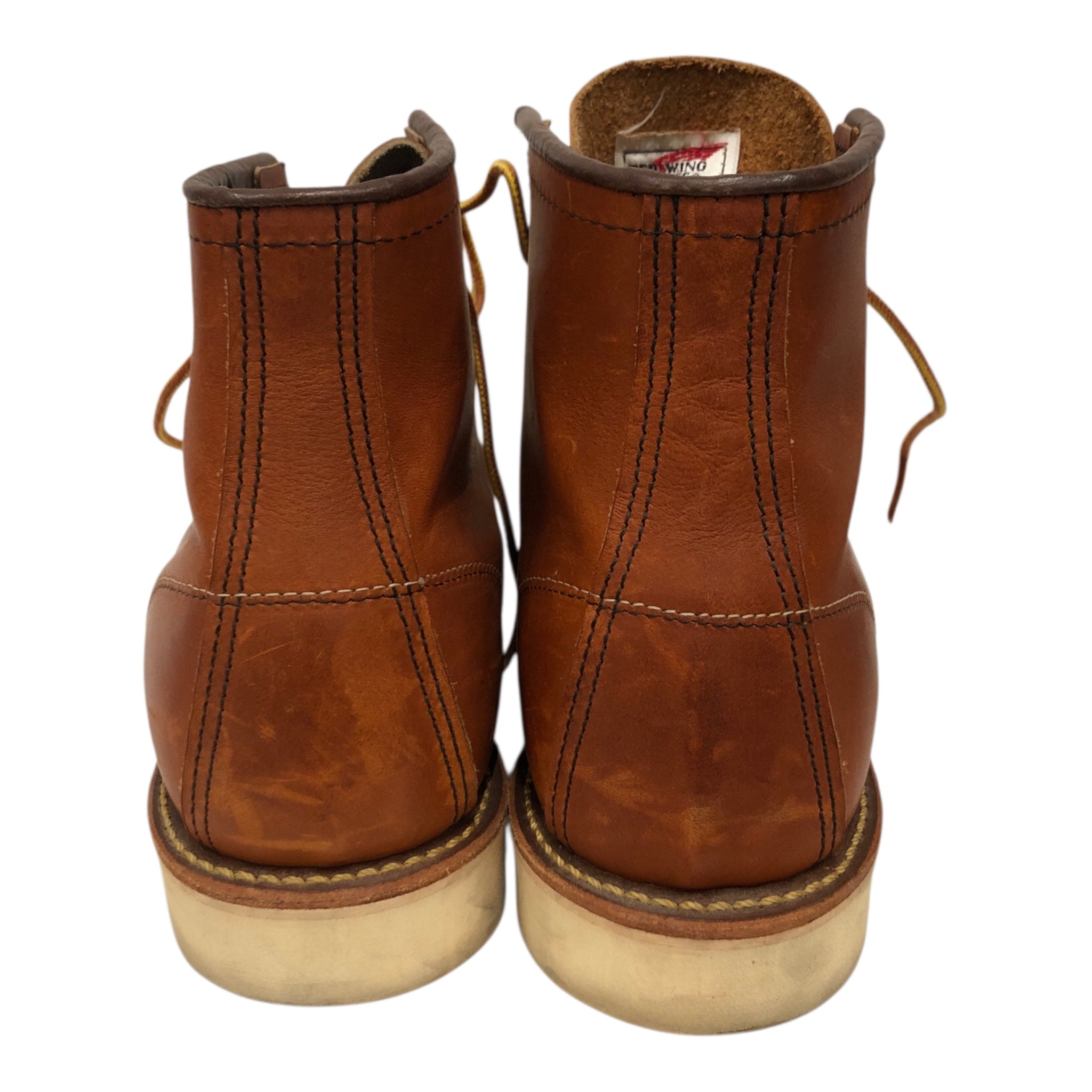 RED WING/Lace Up Boots/US 7.5/Leather/BRW/ view 4