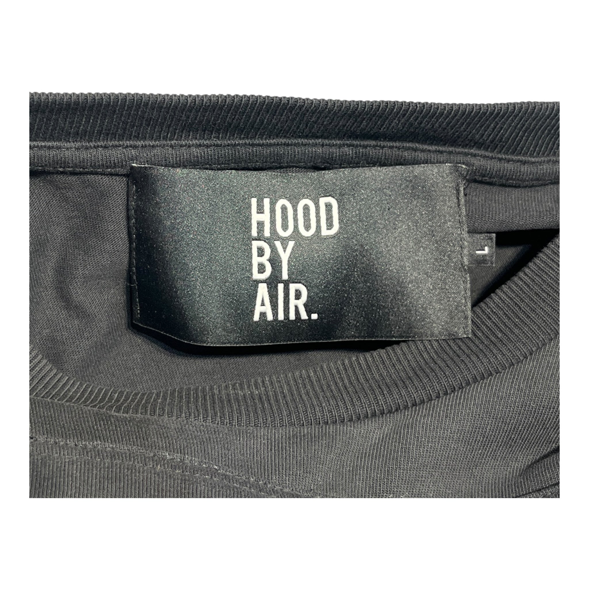 HOOD BY AIR./Tops/L/Graphic/Cotton/BLK/WALTER CAPE view 4
