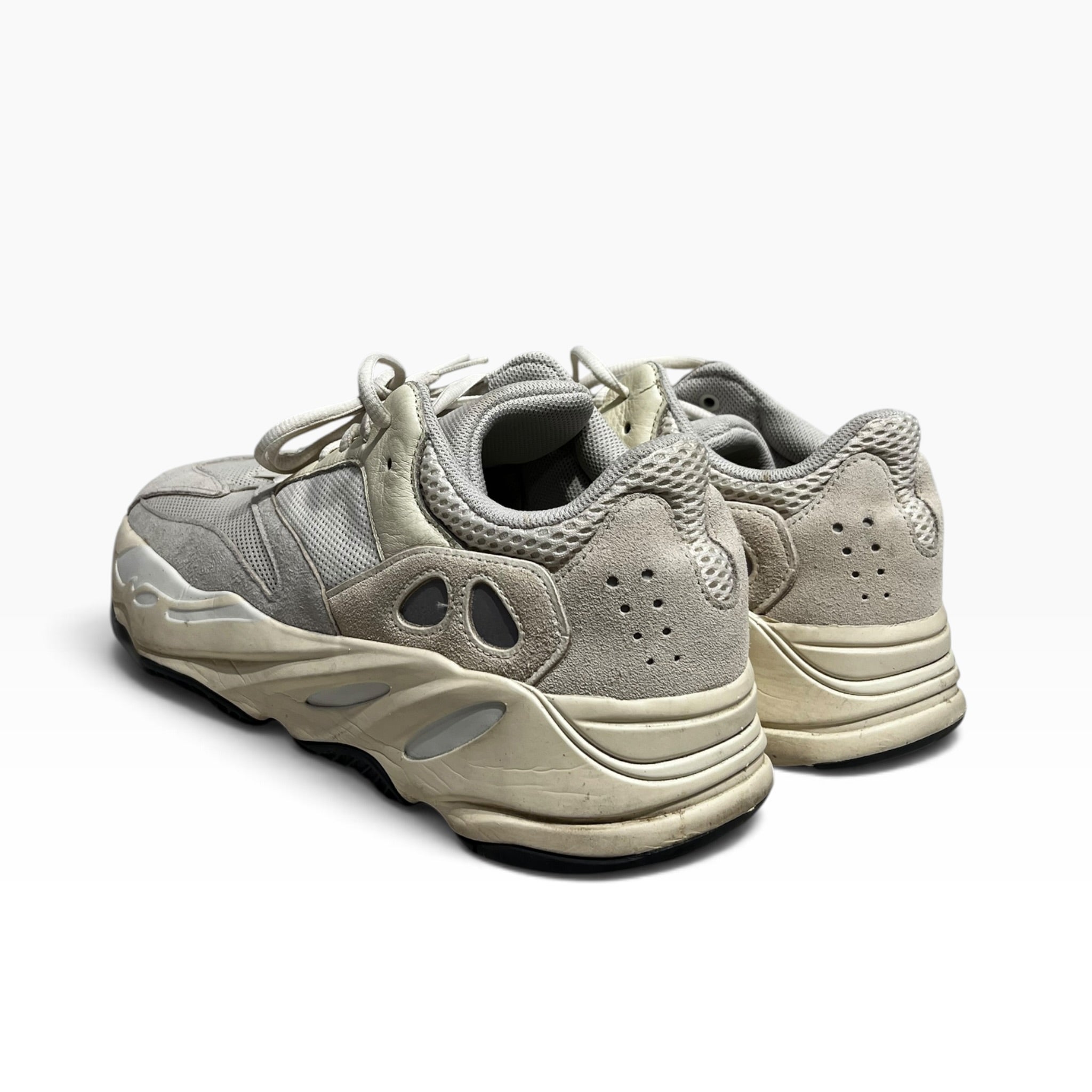 YEEZY/Low-Sneakers/US 12/Cotton/GRY/static view 2