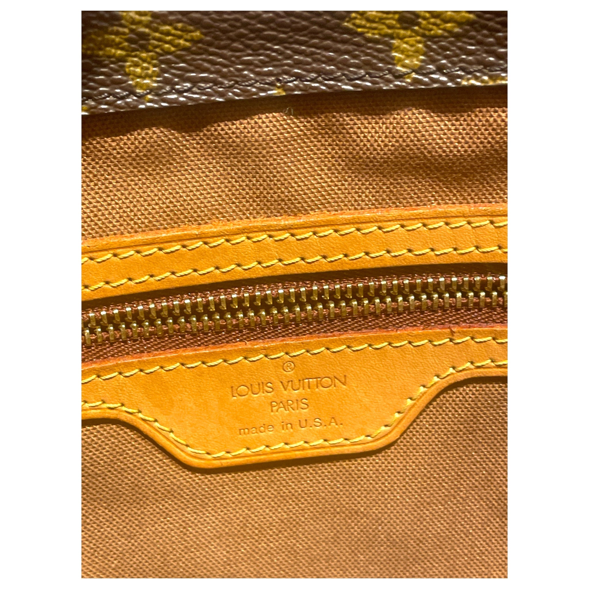 LOUIS VUITTON/Tote Bag/Monogram/BRW/LV Monogram Cabas Tote view 3