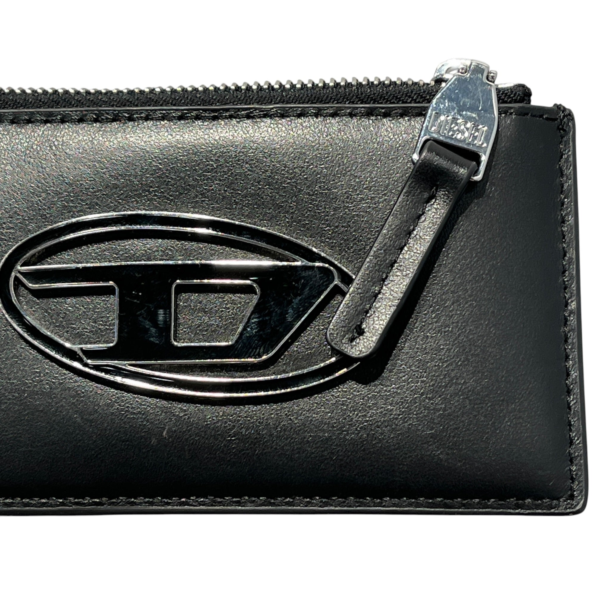 DIESEL/Card Case/Leather/BLK/CARD HOLDER WITH SILVER LOGO view 10