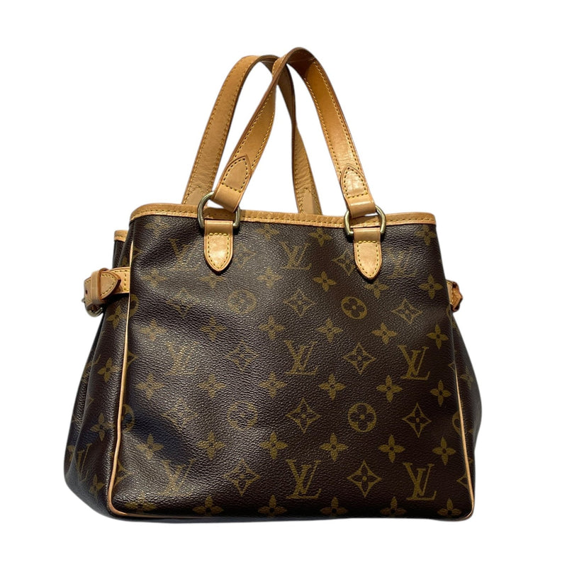 LOUIS VUITTON/Hand Bag/Monogram/Leather/BRW/MONOGRAM BATIGNOLLES