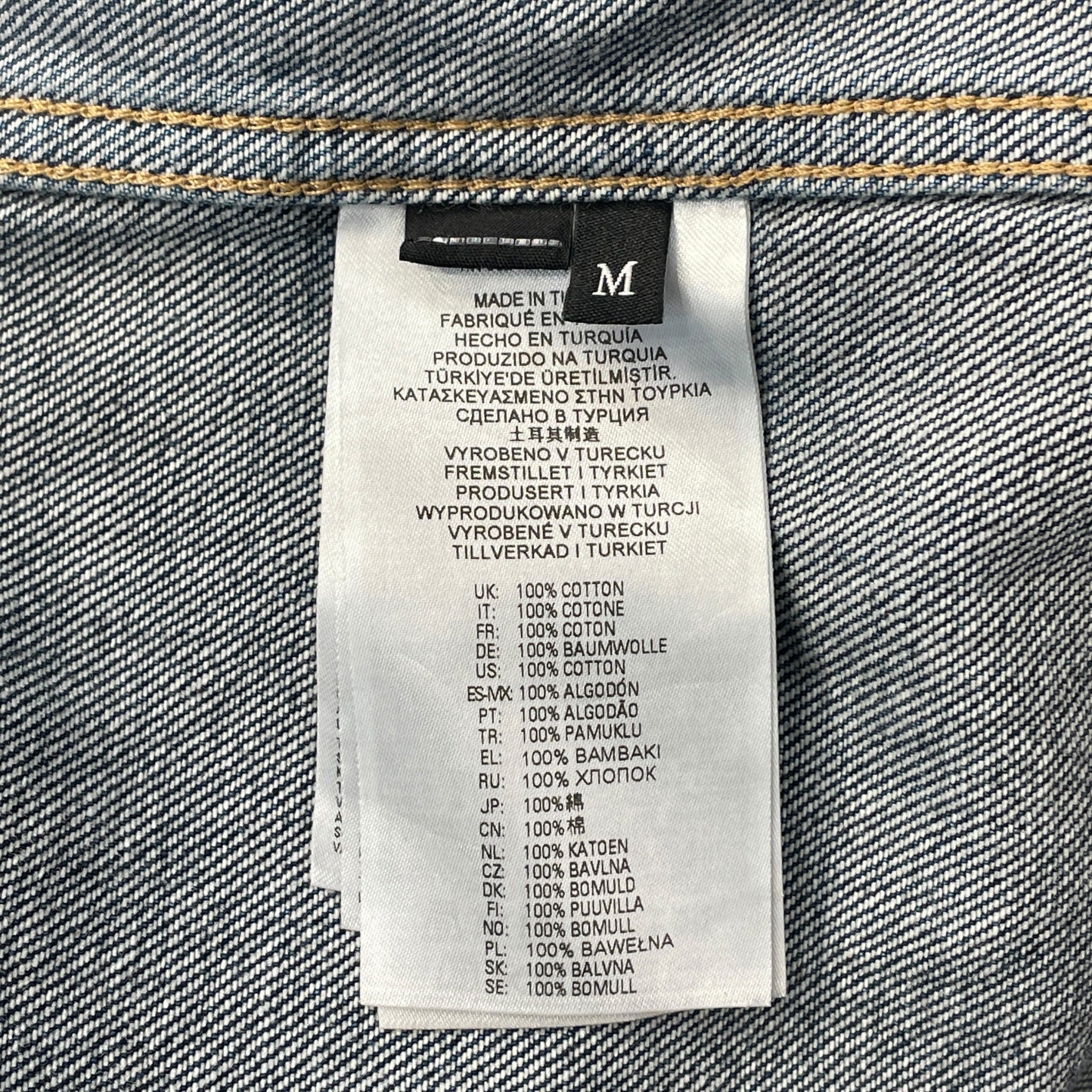 DIESEL/Denim Jkt/M/Denim/BLU/RECONSTRUCED view 3