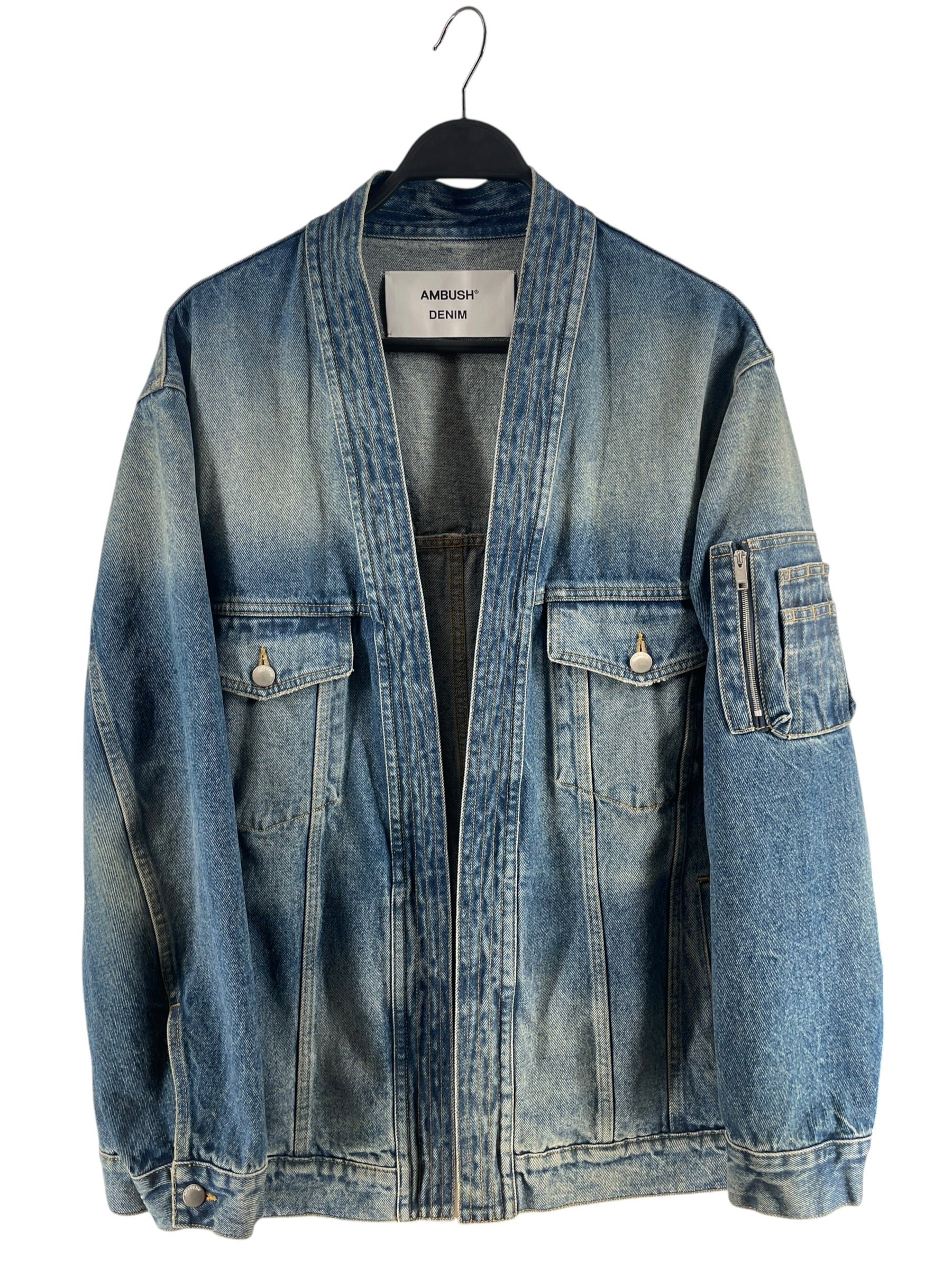 AMBUSH/Denim Jkt/M/Denim/BLU/KIMONO DENIM JKT view 1