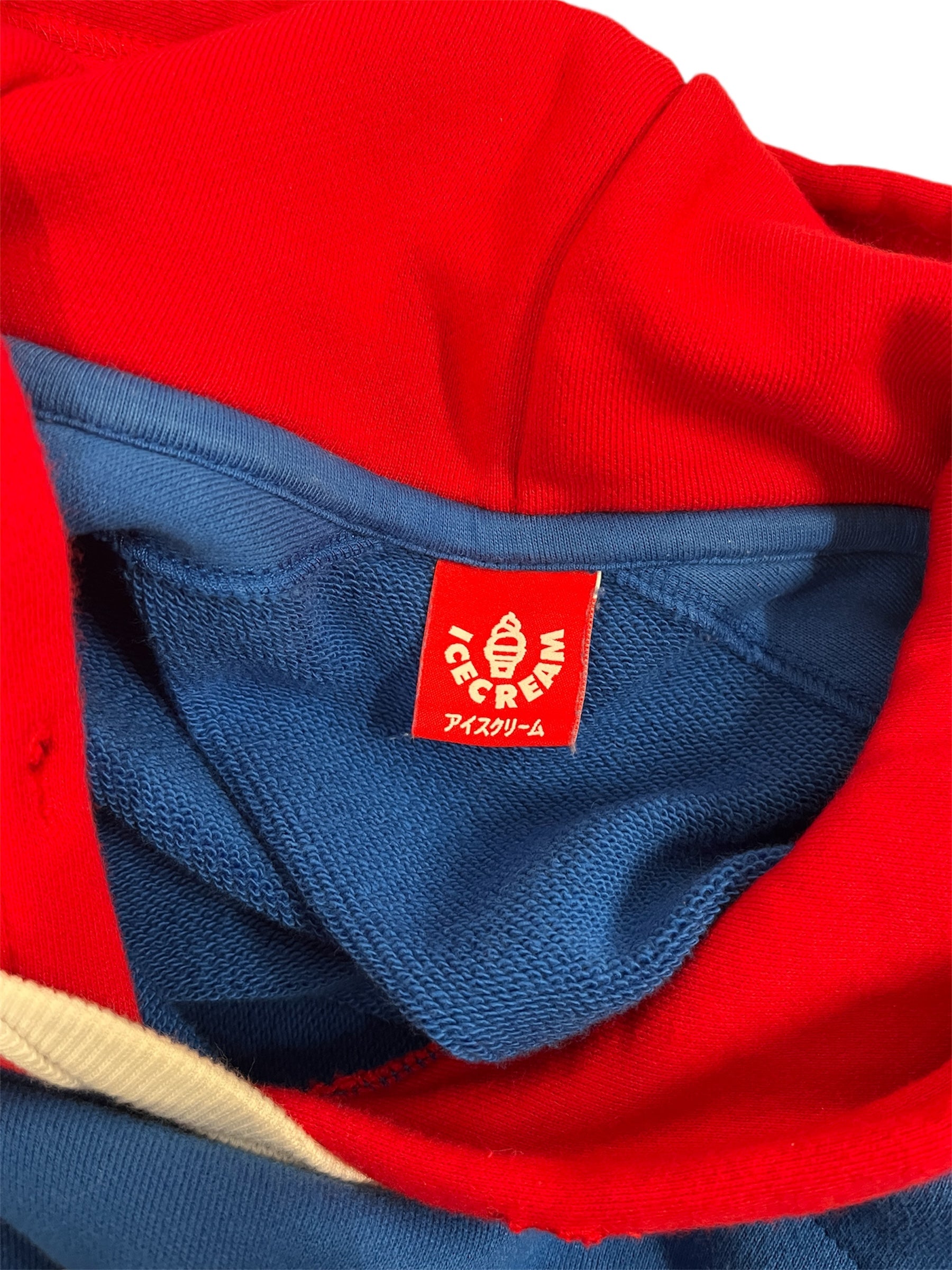 ICE CREAM/Hoodie/S/Border/Nylon/Wayne Colorblock Graphic view 3