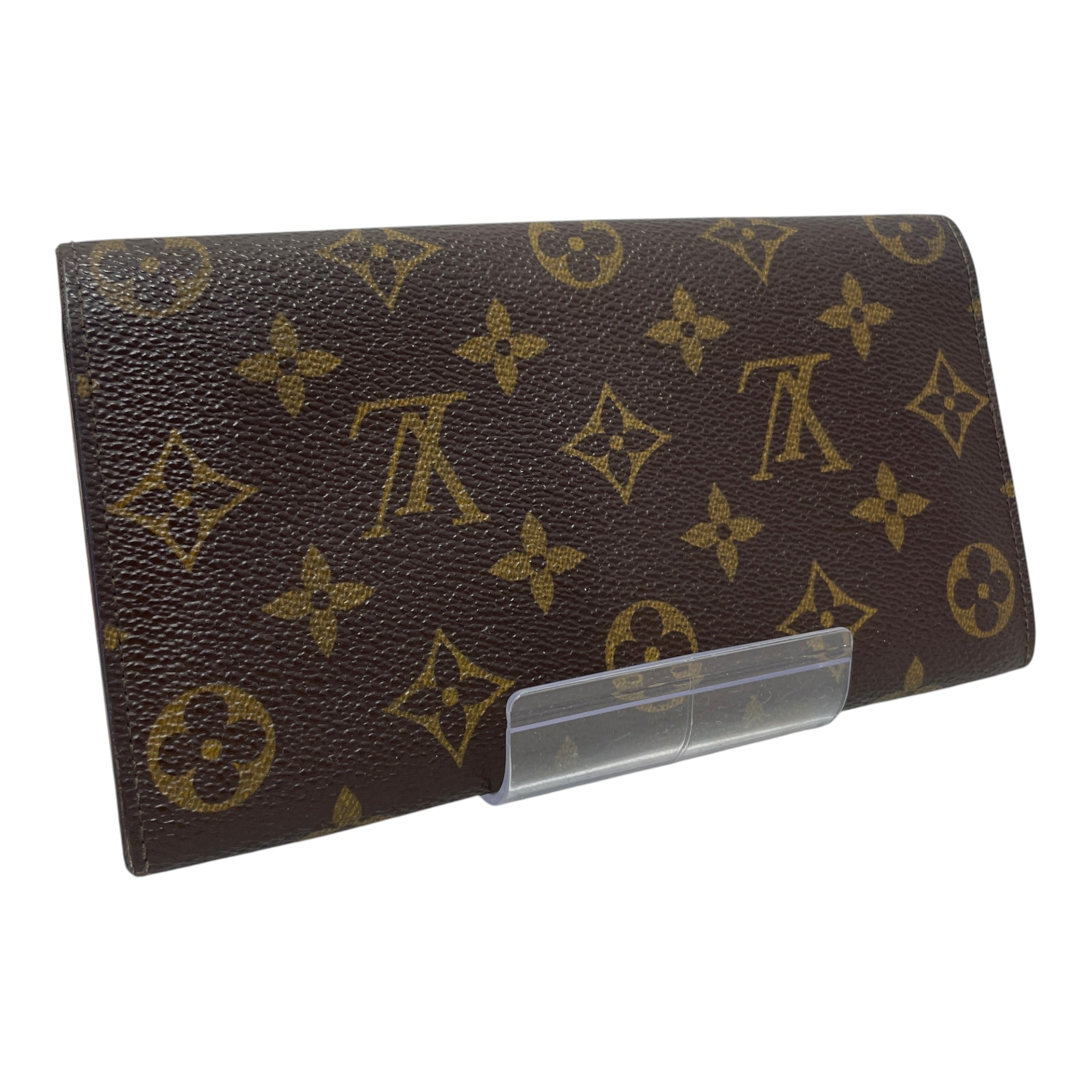 LOUIS VUITTON/Long Wallet/Monogram/Leather/BRW/L's/Sarah Long Wallet view 2