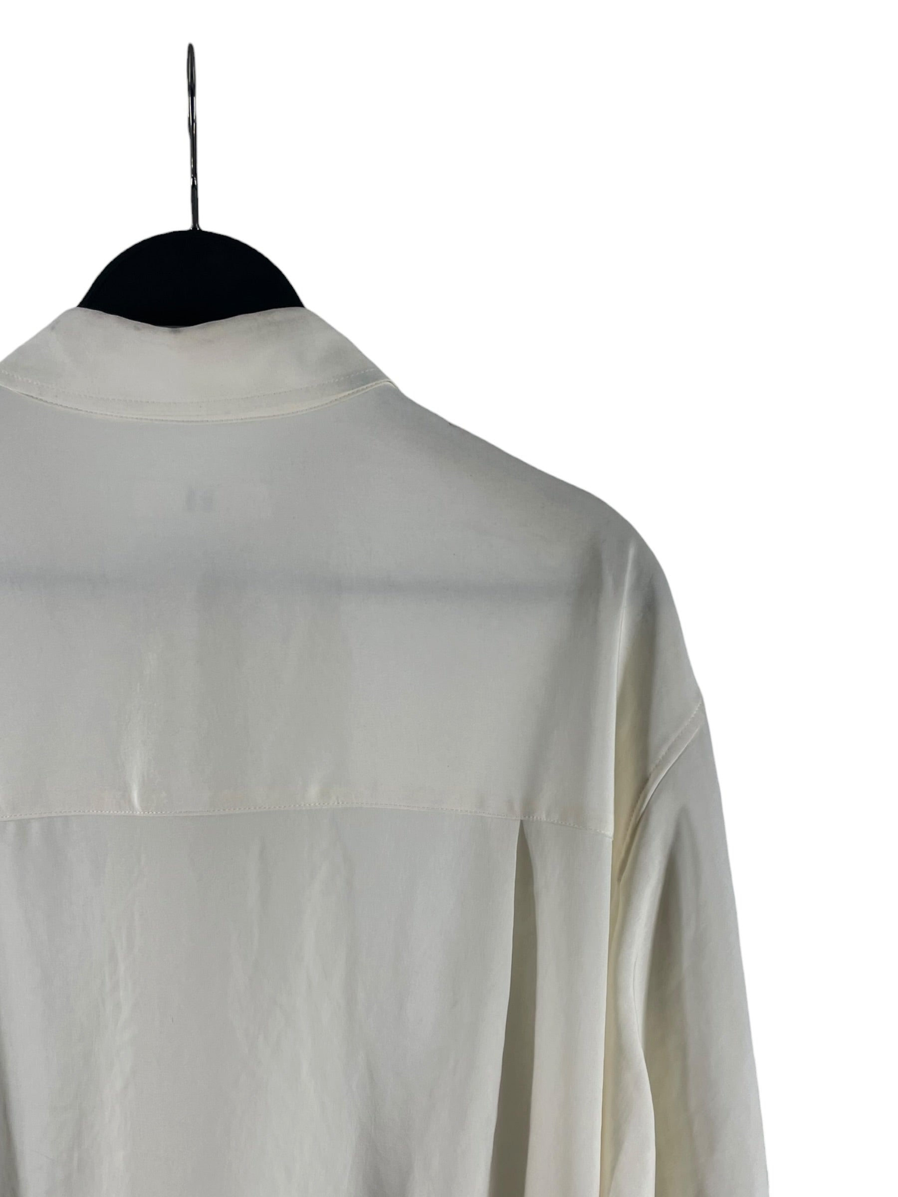 Y's/Shirt/1/Silk/WHT/YT-B01-500 DRAPE SHIRT RUNWAY view 4