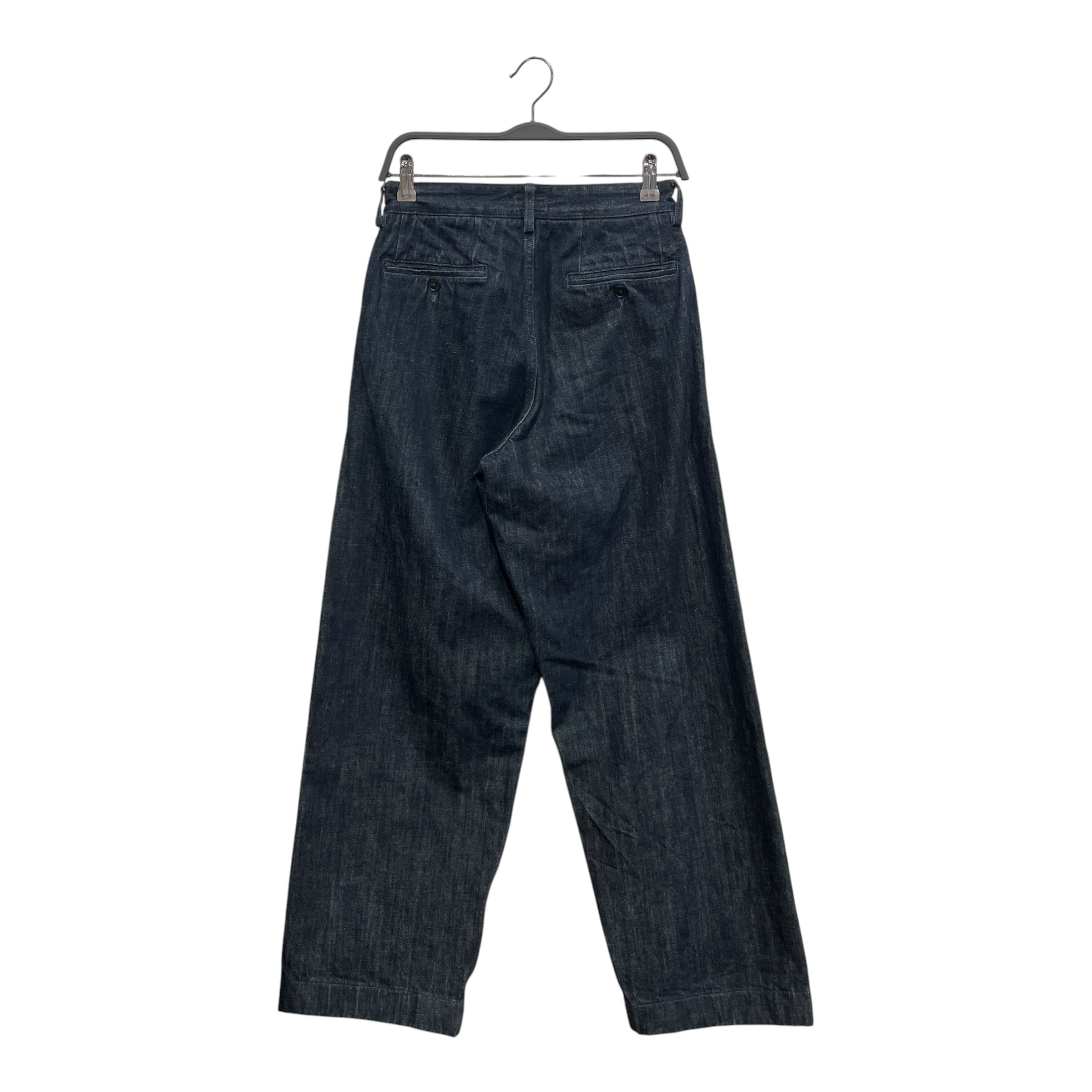 NOAH/Pants/28/Denim/NVY/PLEATED DARK WASH DENIM view 2