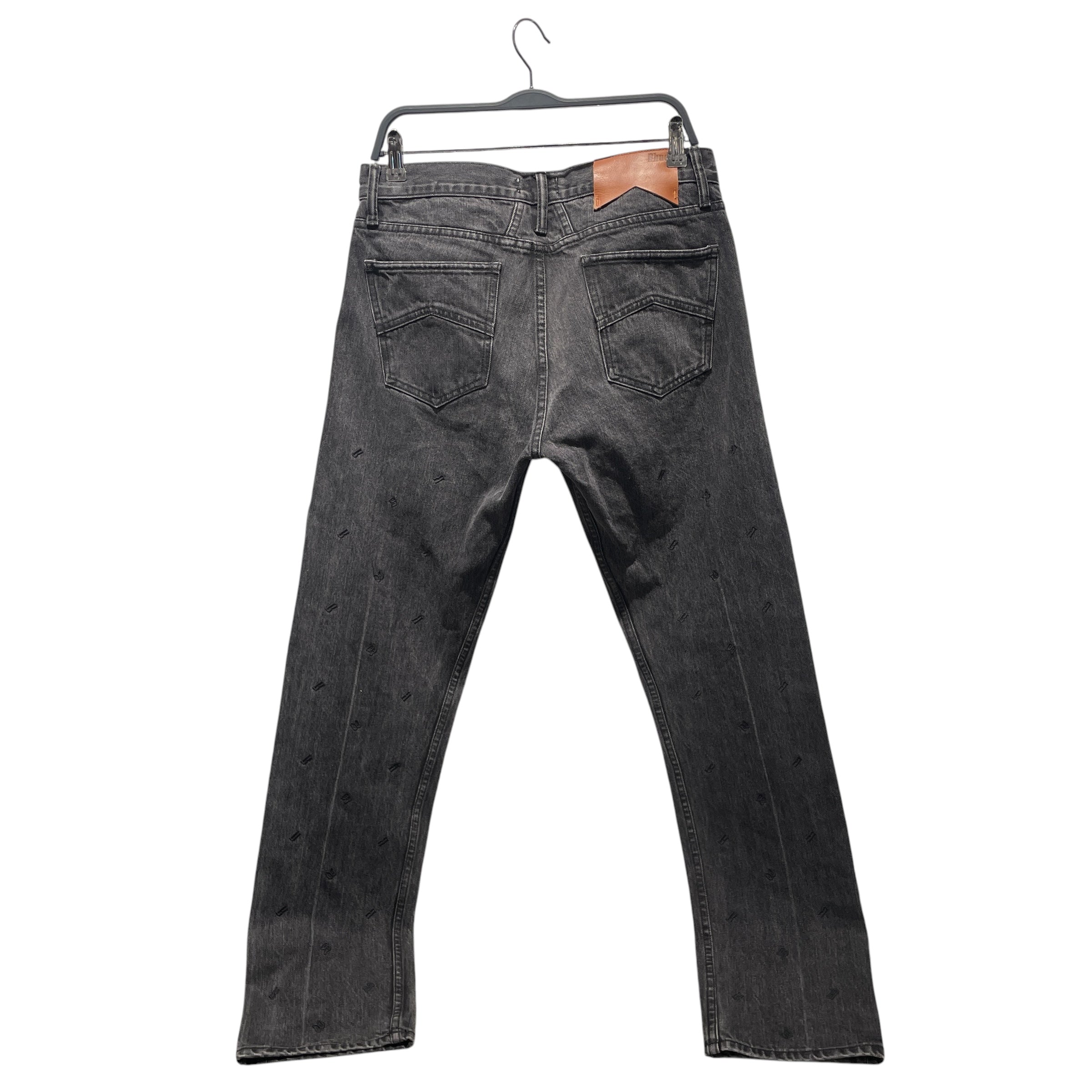 RHUDE/Skinny Pants/32/Cotton/BLK/ view 2