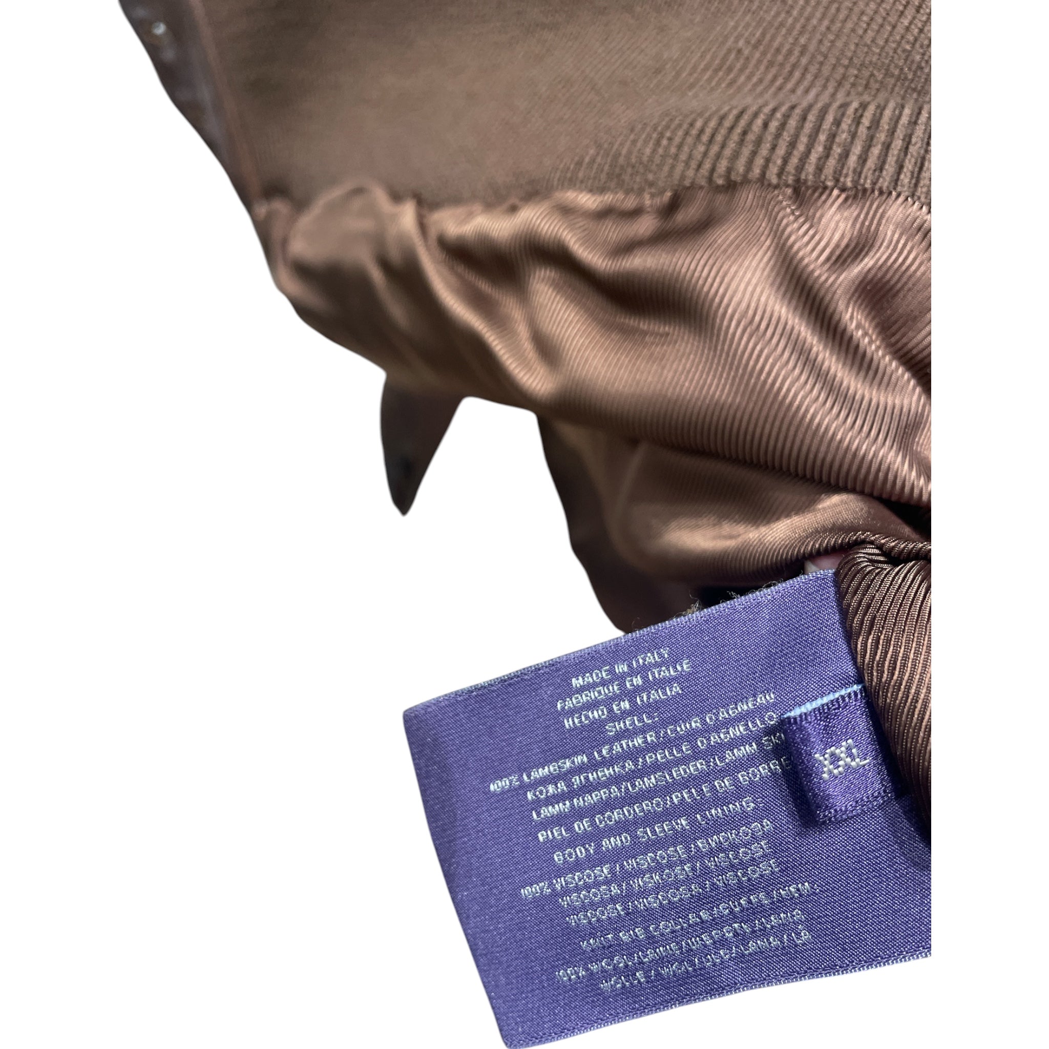RALPH LAUREN PURPLE LABEL/Leather Jkt/XXL/Leather/BRW/Hayworth Leather Bomber view 4