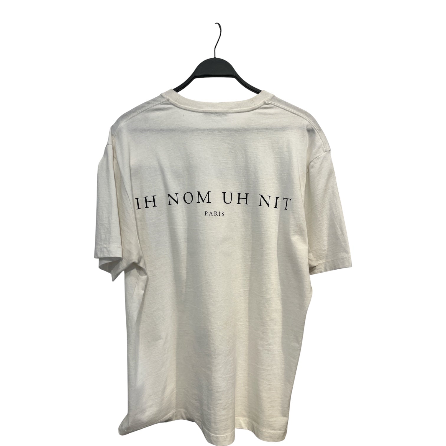 IH NOM UH NIT/T-Shirt/L/Cotton/WHT/PURPLE MASKED MAN view 2