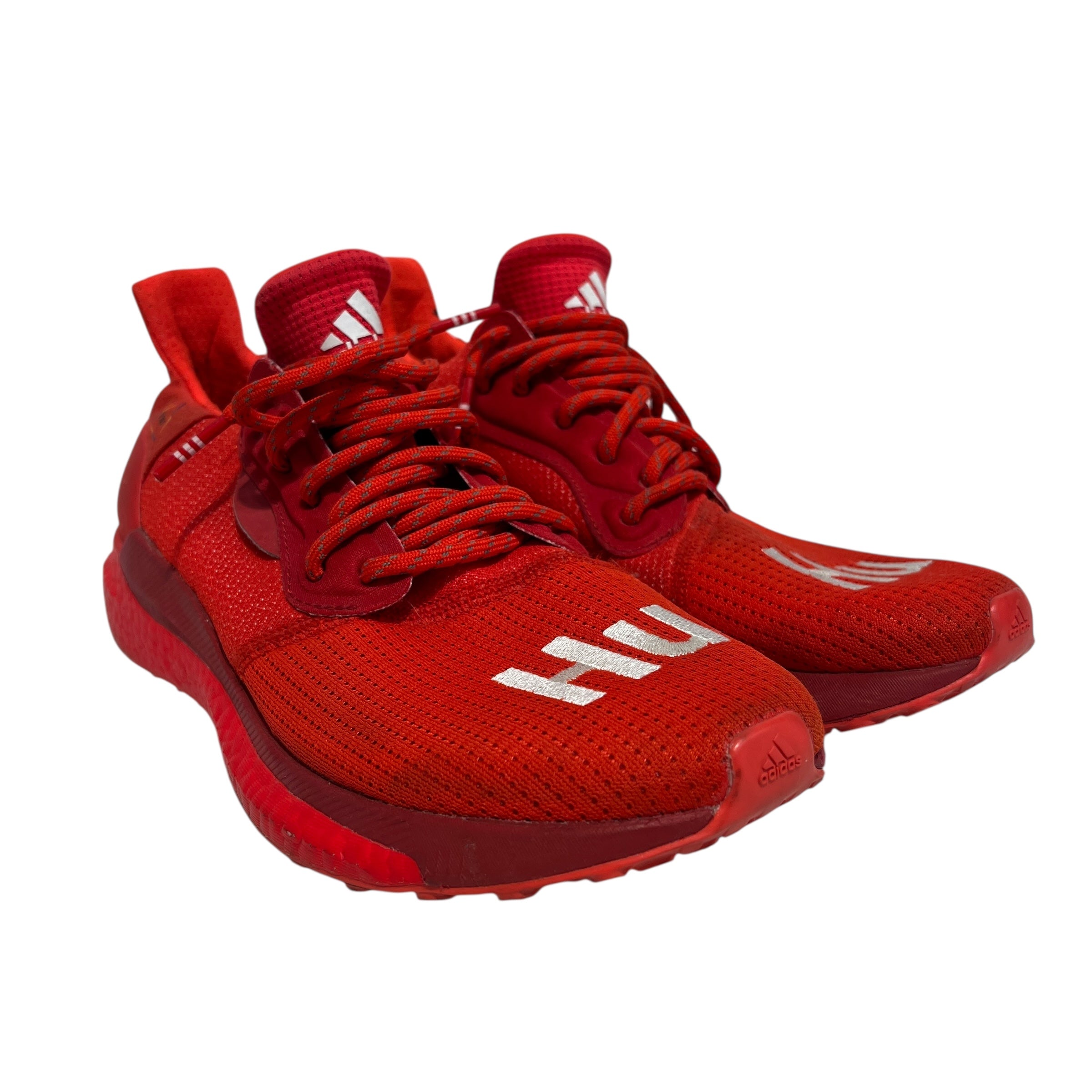 adidas/Low-Sneakers/US 8.5/Cotton/RED/solar hu prd view 1