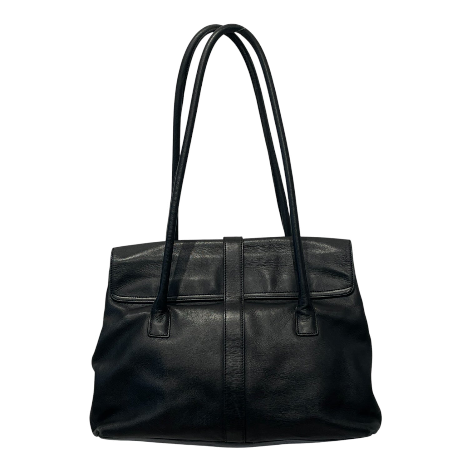 CHANEL/Bag/Leather/BLK/TURNLOCK CC FLAP view 2