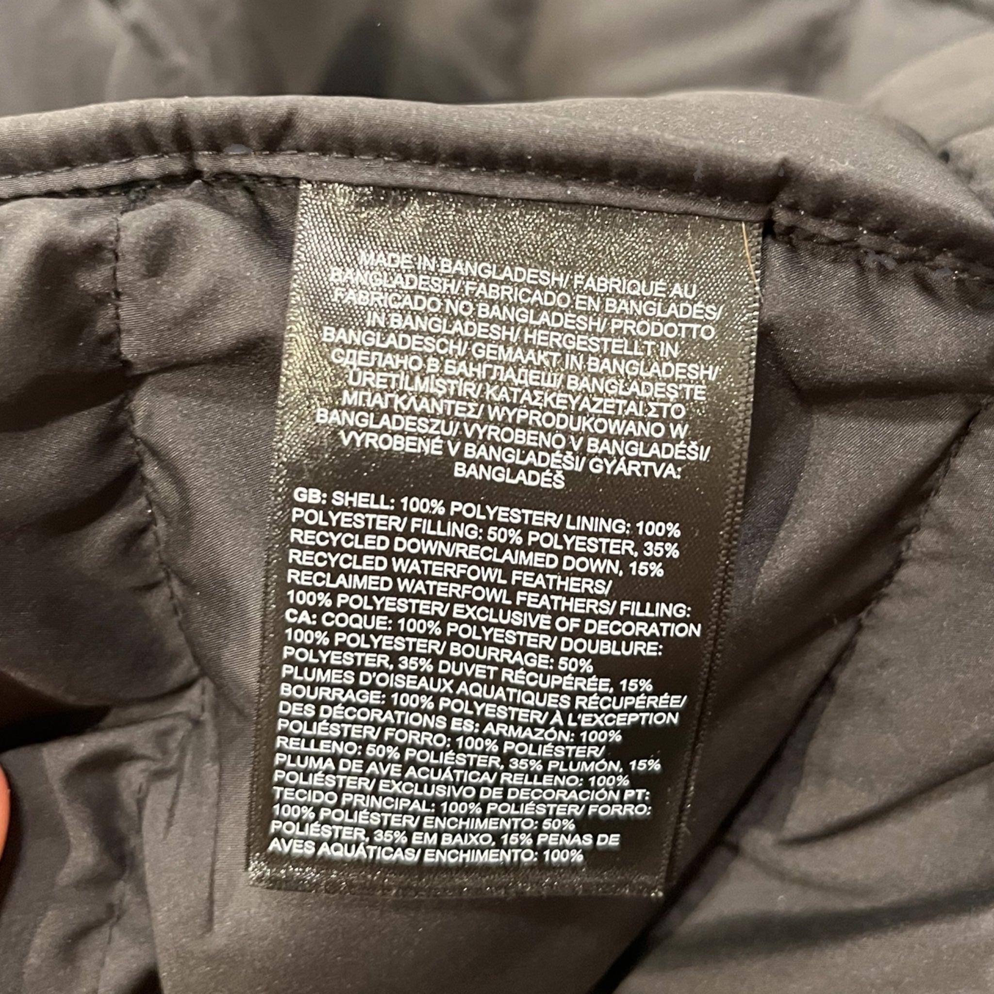 THE NORTH FACE/Coat/XXL/Polyester/BLK/ view 3