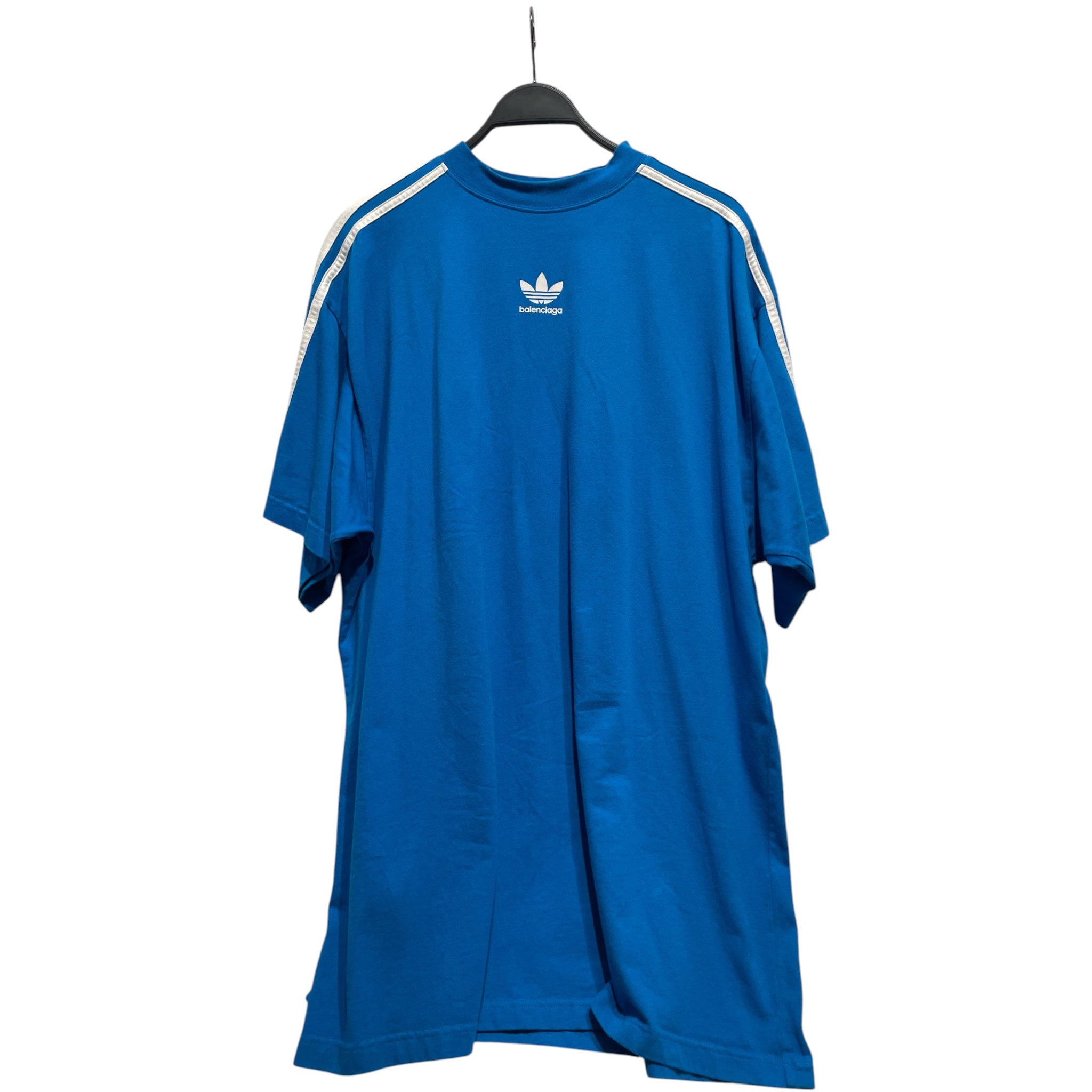 BALENCIAGA/adidas/T-Shirt/XXL/Cotton/BLU/ view 1