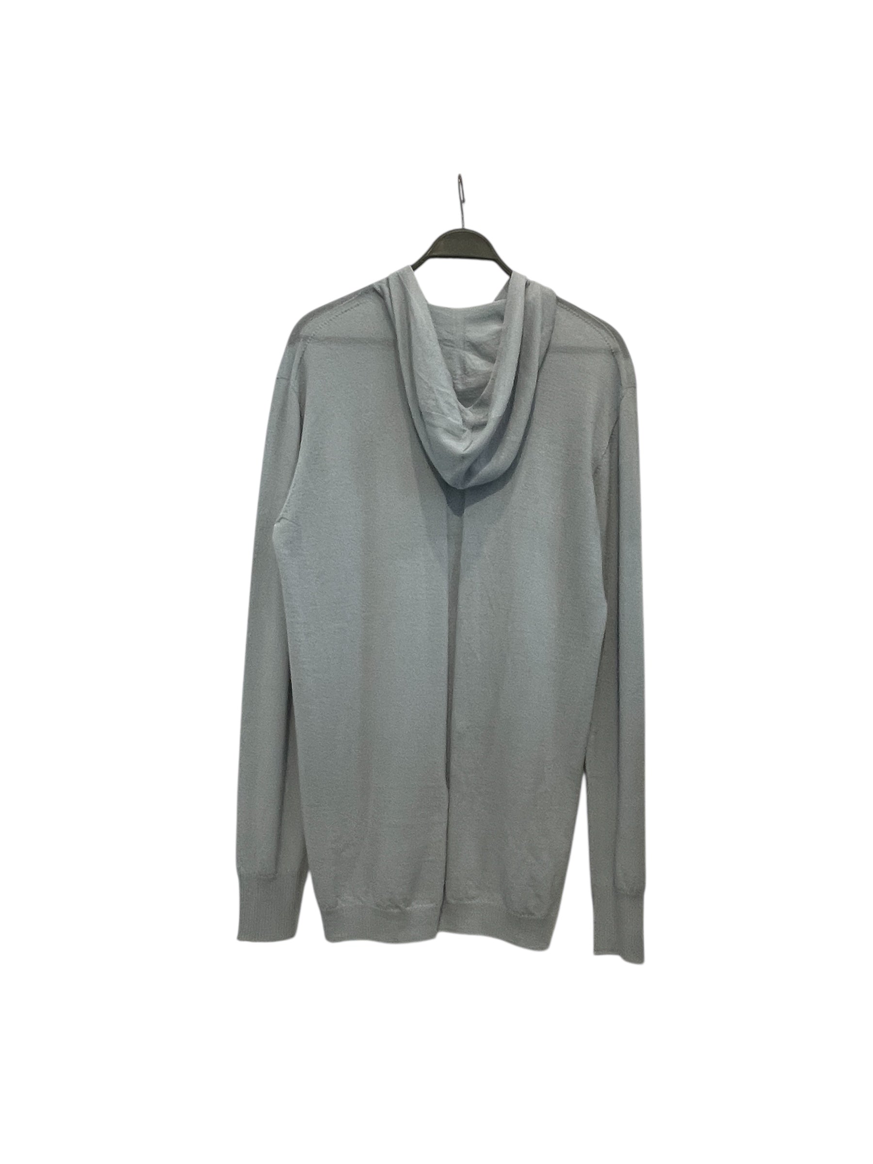 Rick Owens/Hoodie/M/Wool/BLU/2024 Hooded Knit Jumper view 2